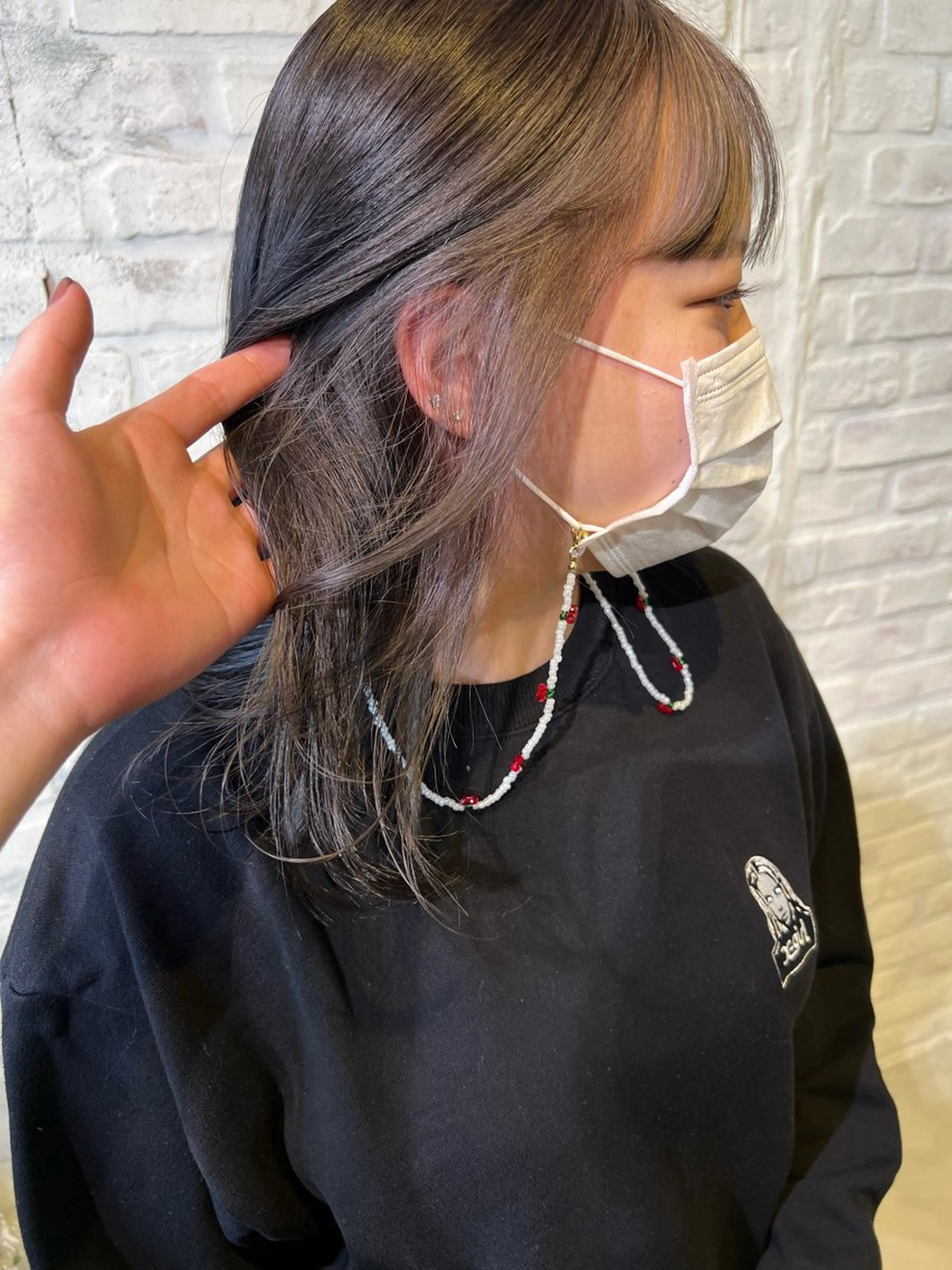 ショート カラー カット ヘアカラー トリートメント 池本 勇大のヘアスタイル