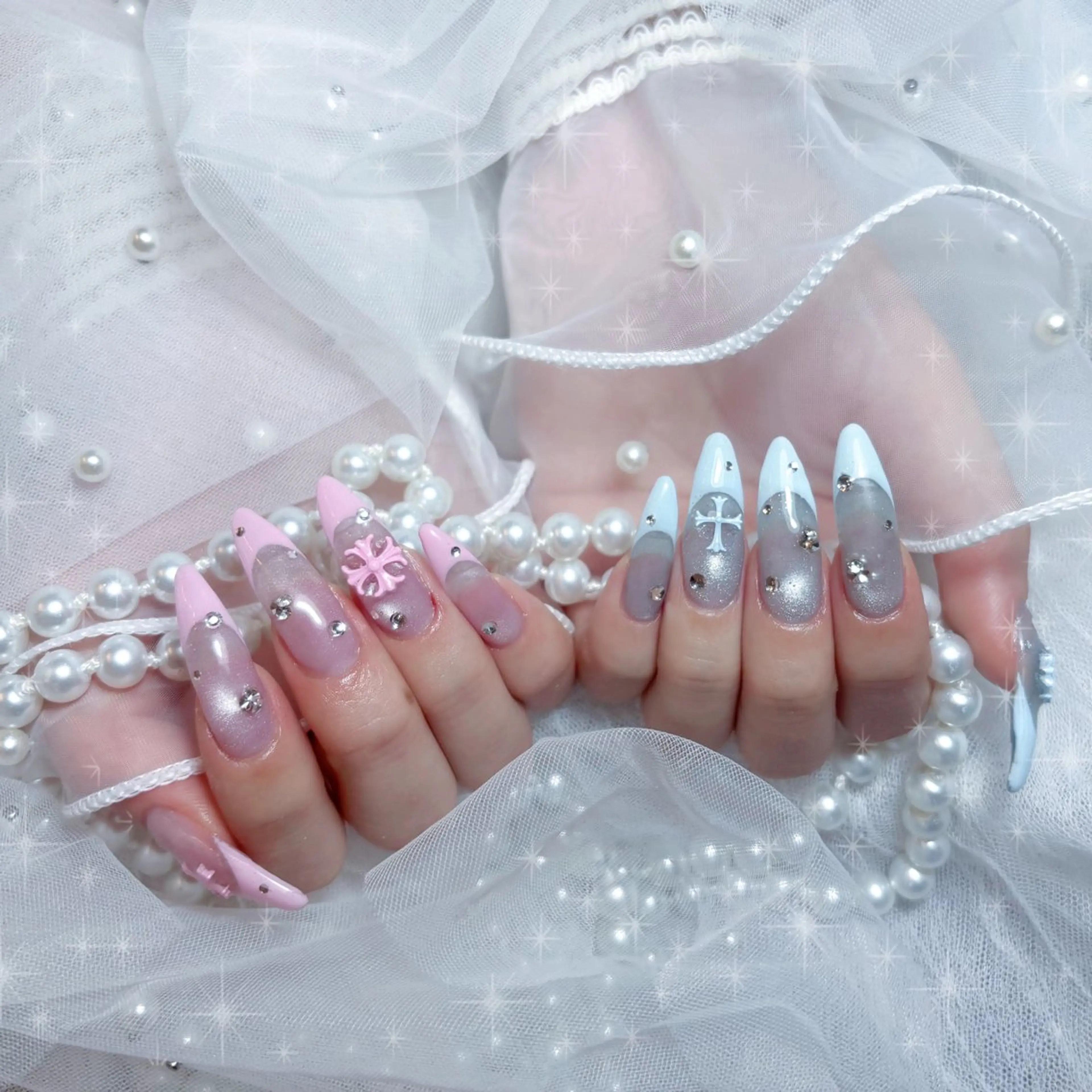 ネイル Yudia🩵 Yuiのネイルデザイン