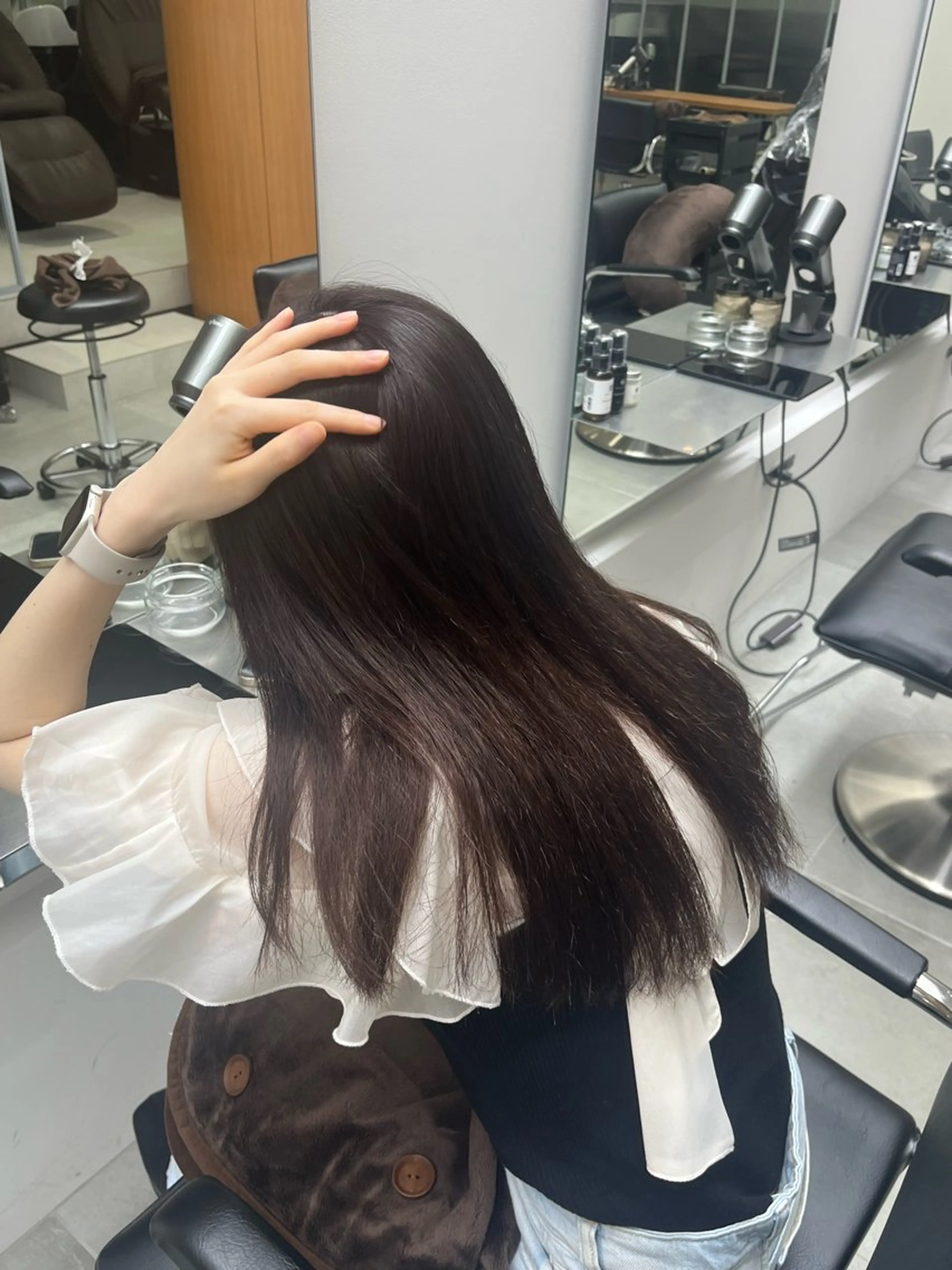ロング 愛 斗のヘアスタイル