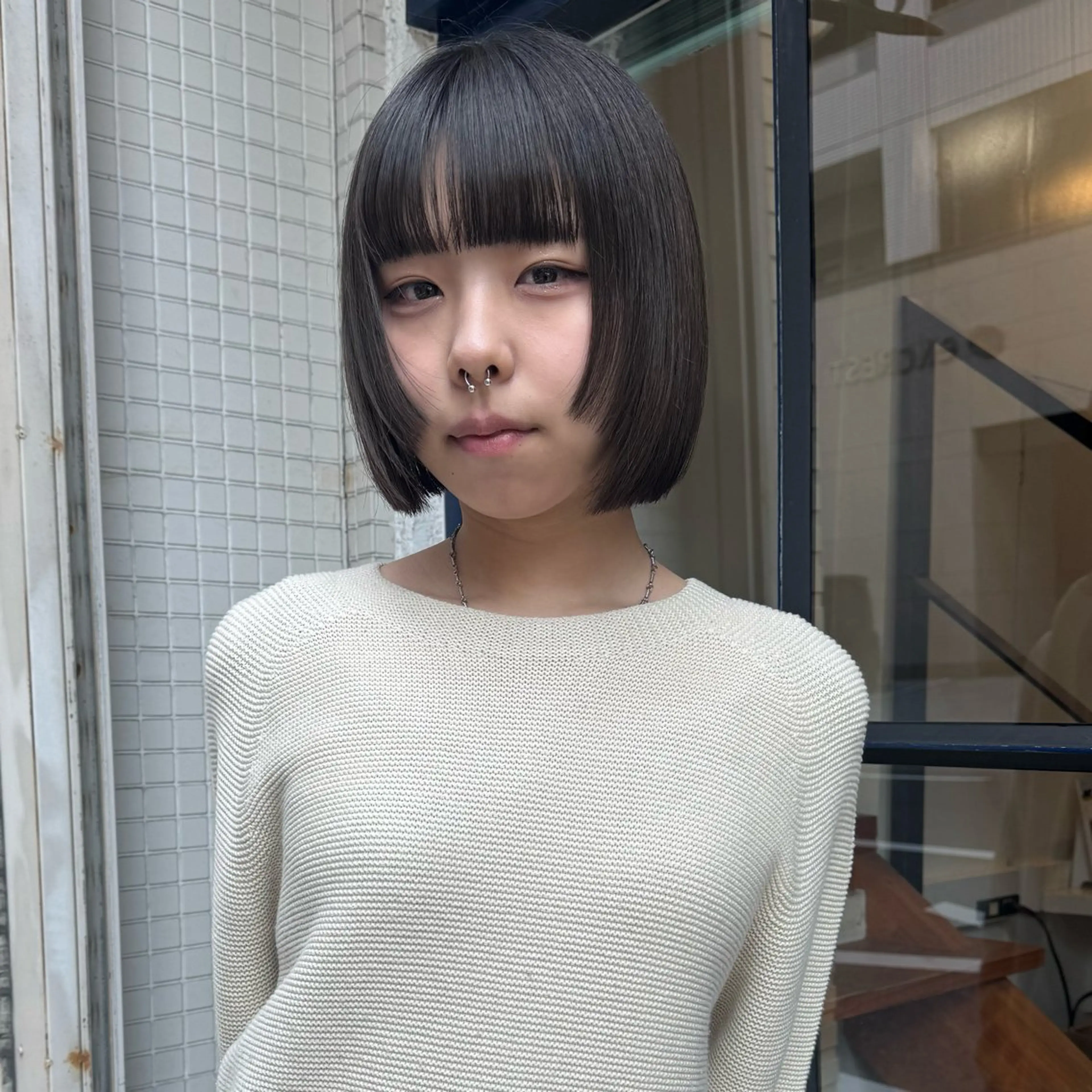 ショート カット トリートメント Lilu しずくのヘアスタイル