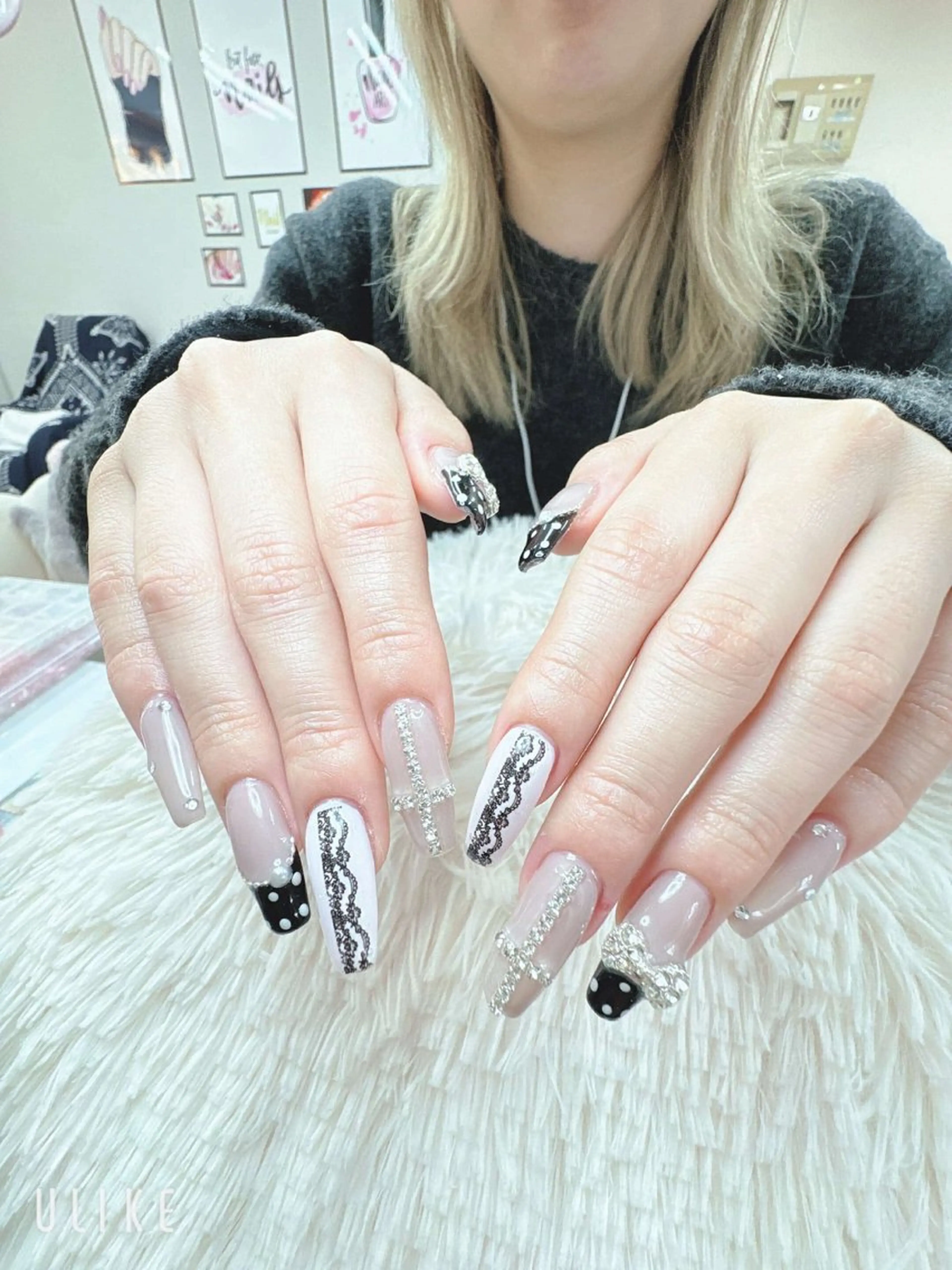 ネイル チークネイル 桜ネイル フレンチネイル ジェルネイル グラデーション ハンドネイル ハンドケア Hara Nail 【パラジェル使用】のネイルデザイン