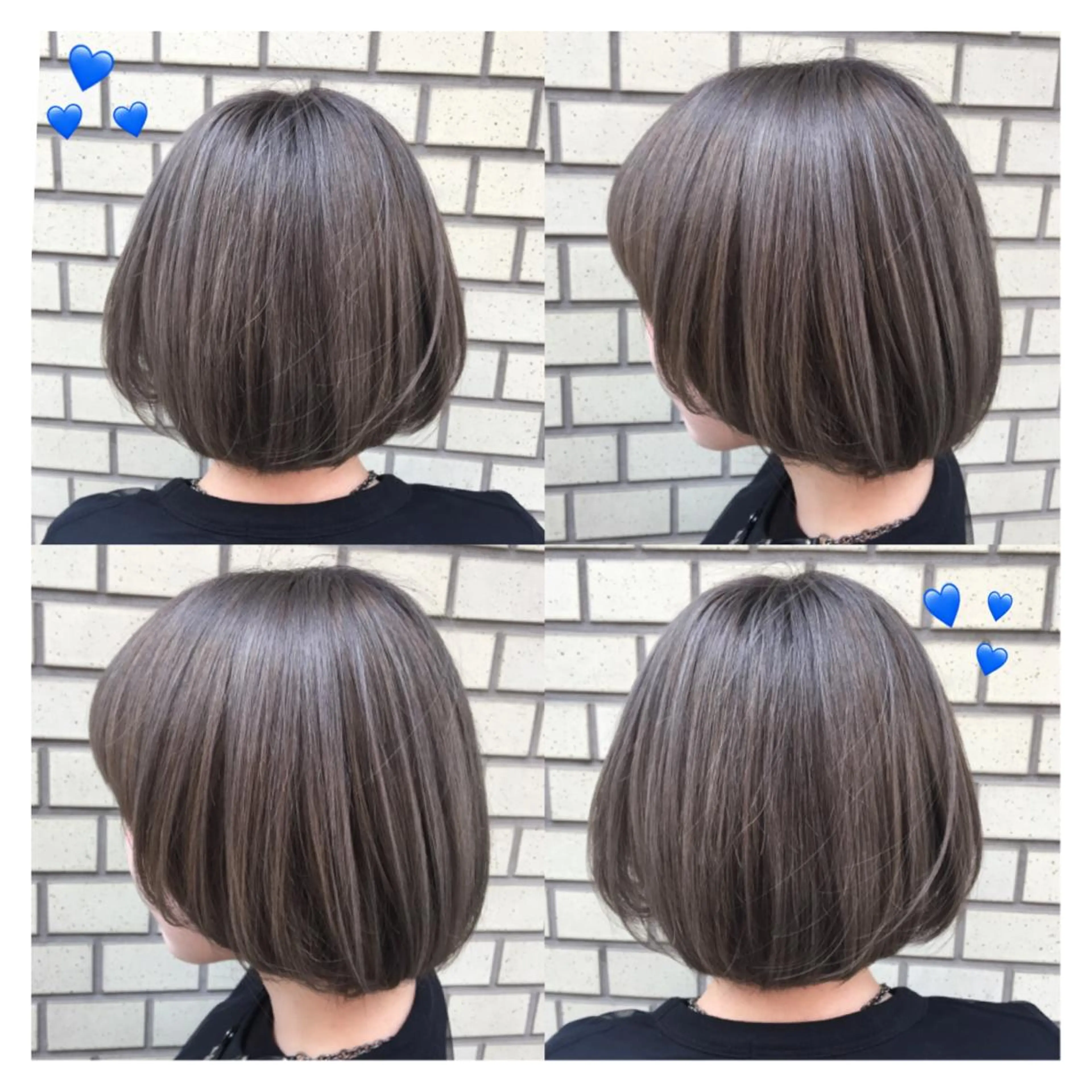 ショート カラー アディクシーカラー ブリーチ 韓国ヘア得意❤︎森澤 悠佳のヘアスタイル