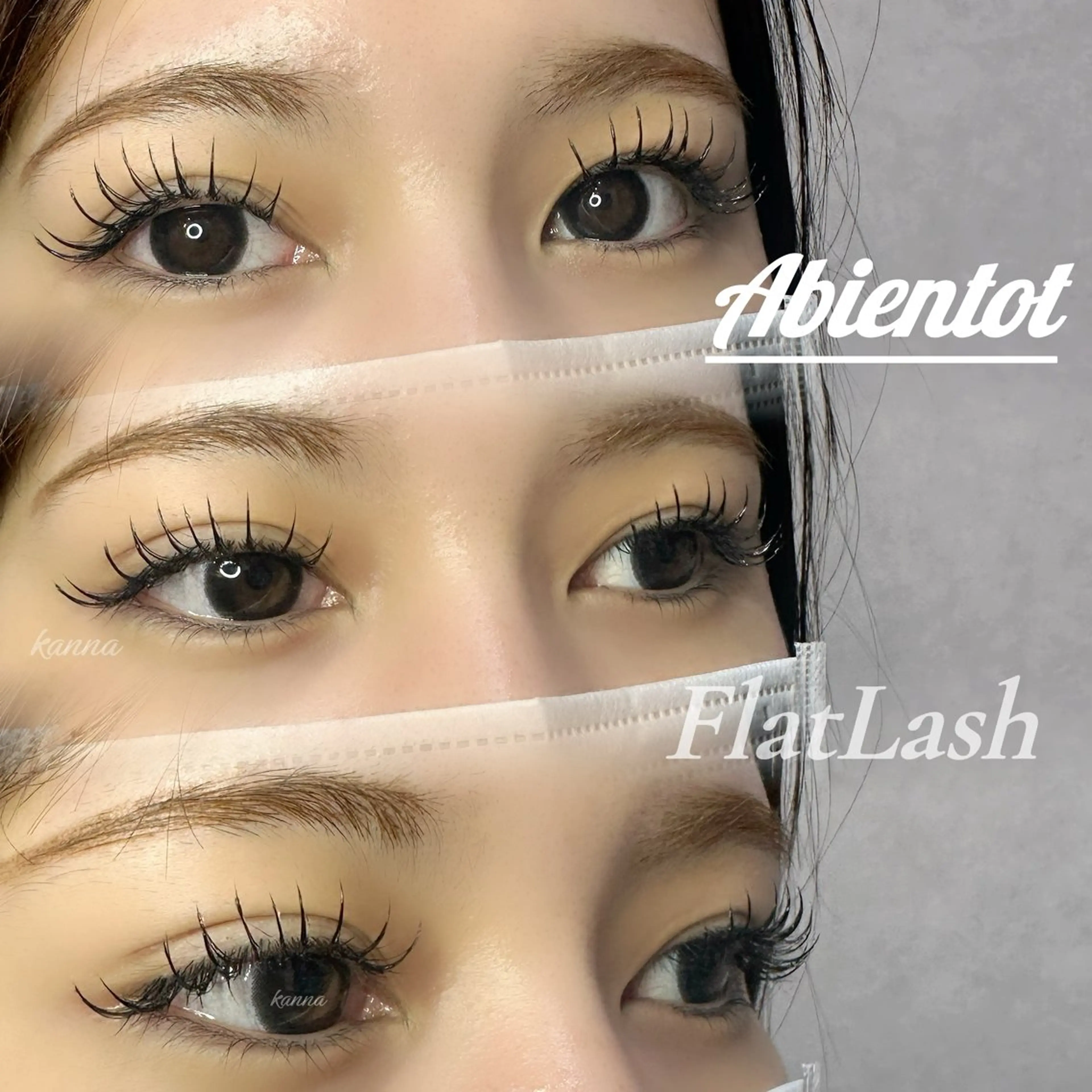 マツエク・マツパ Abientot Kannaのマツエク・マツパデザイン