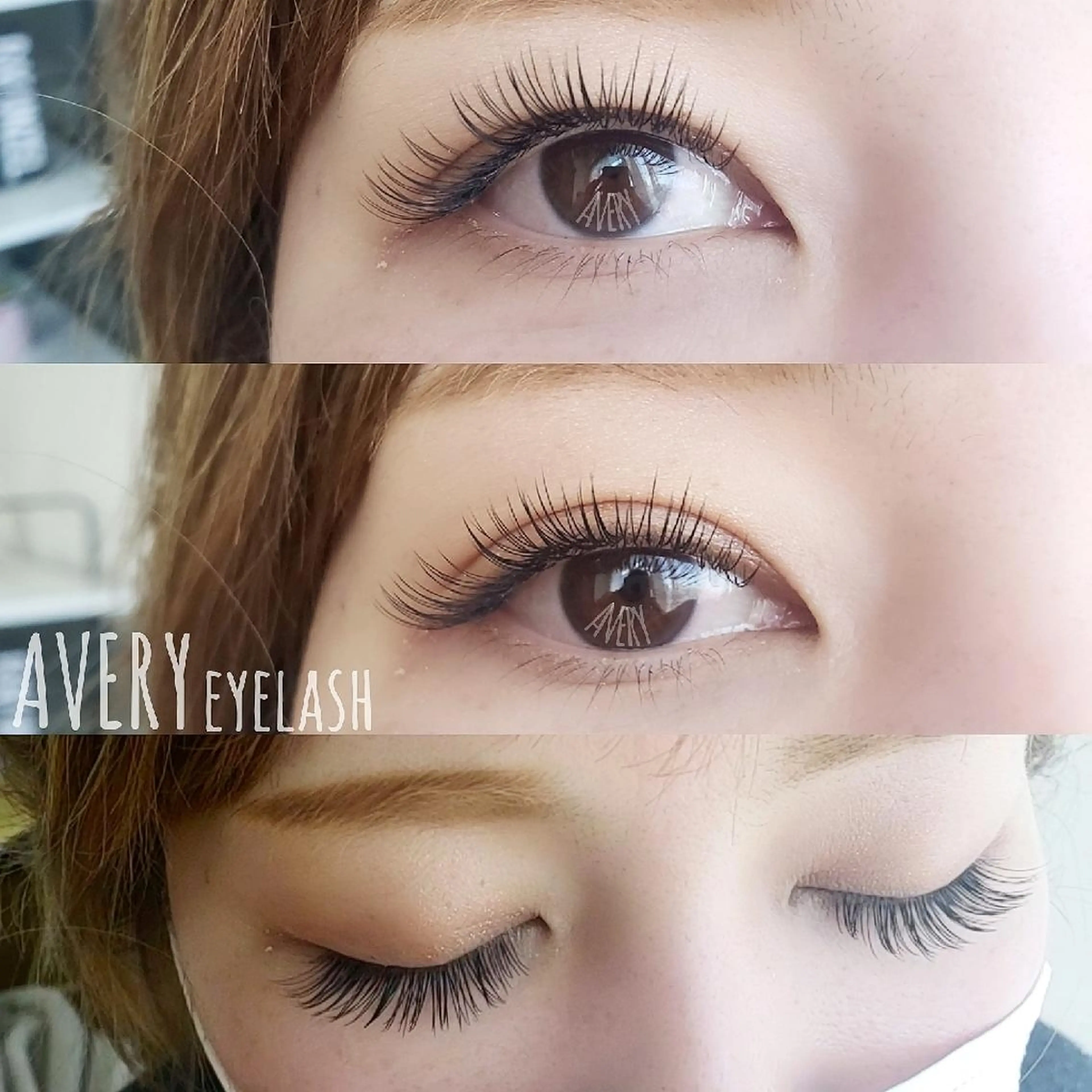 マツエク・マツパ Cカール パリジェンヌラッシュリフト Eyelash salon AVERY所属・四条烏丸  AVERYのマツエク・マツパデザイン