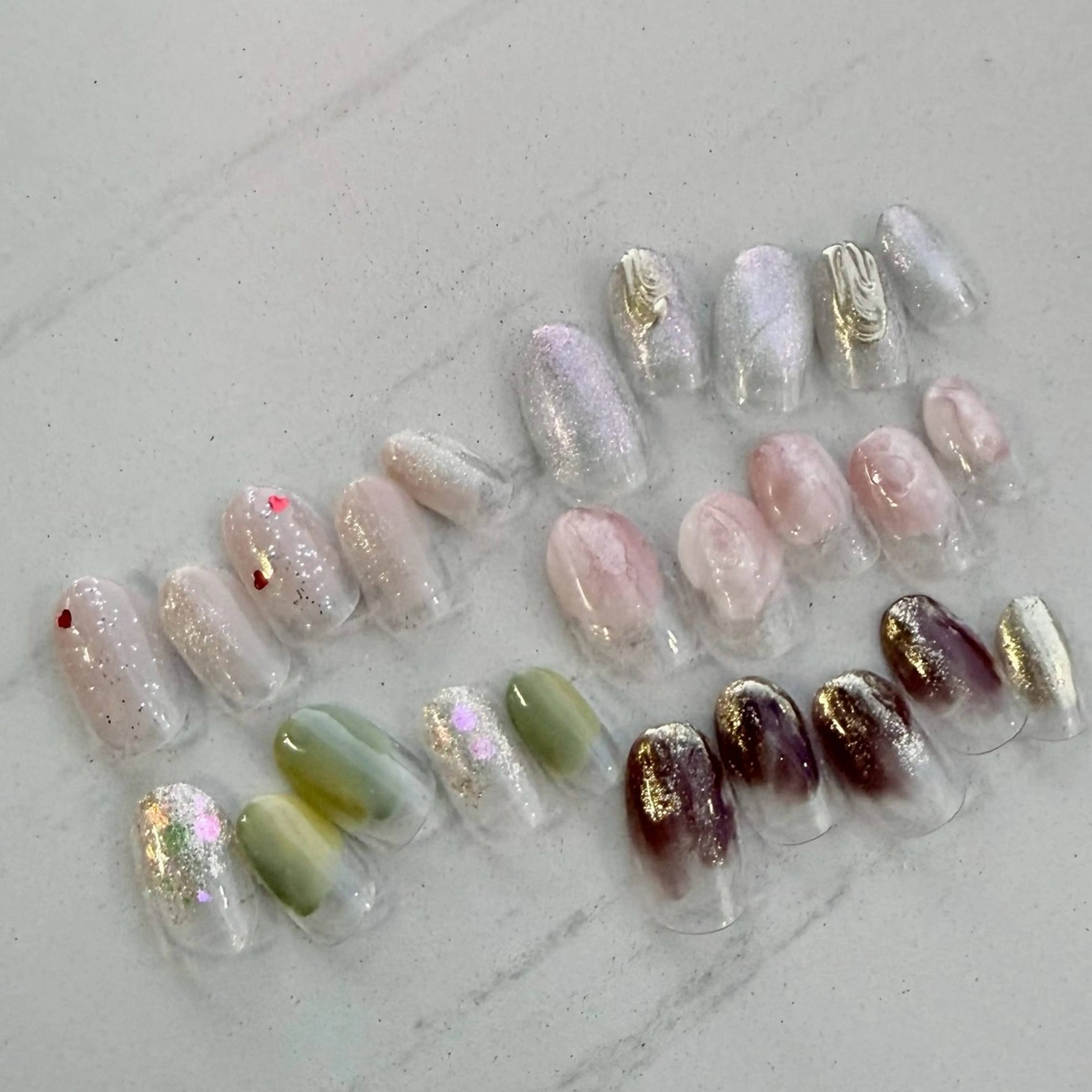 オフあり　ニュアンスネイルの写真