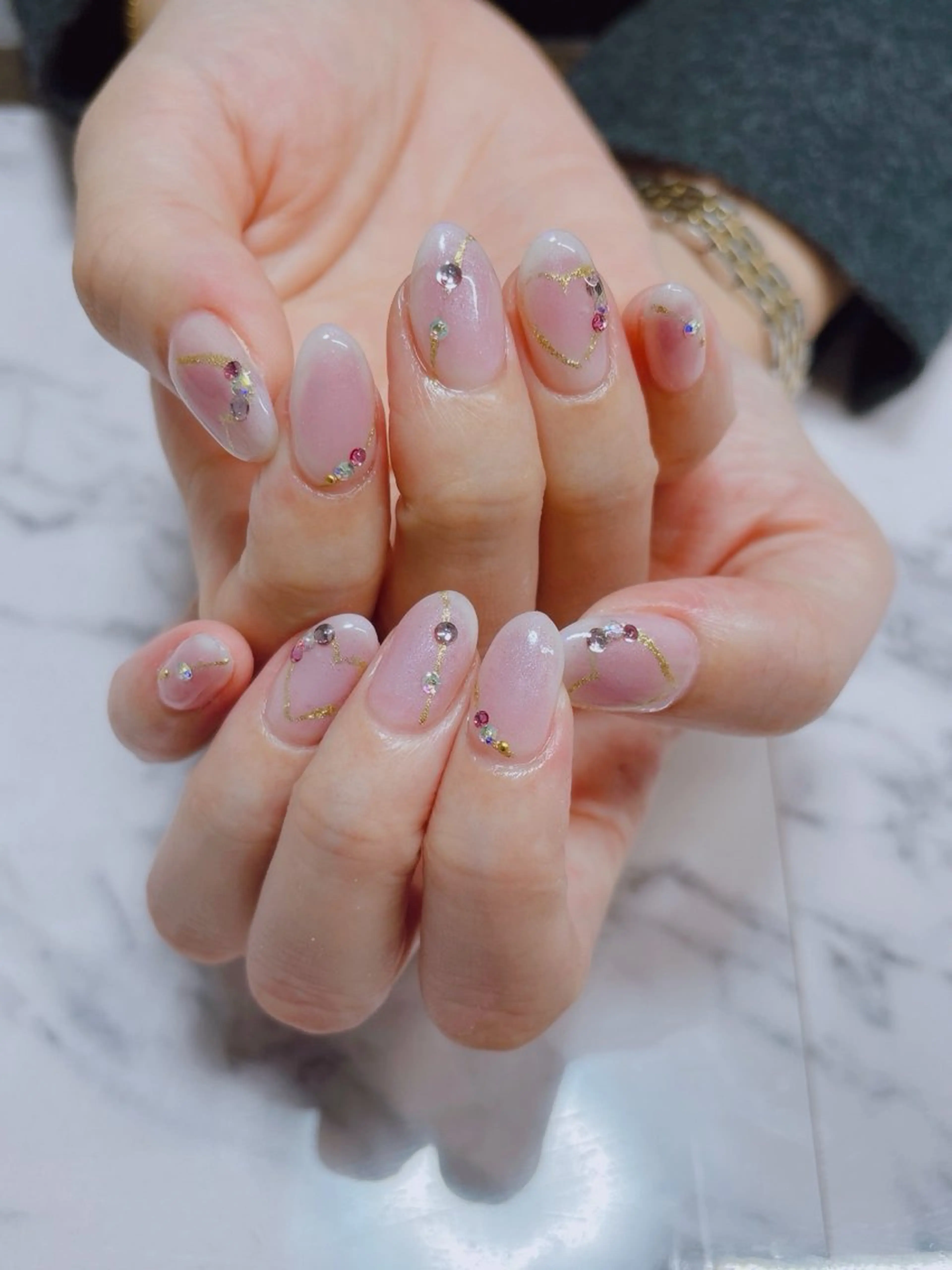 ネイル ハンドネイル ハンドケア 古川 里美のネイルデザイン