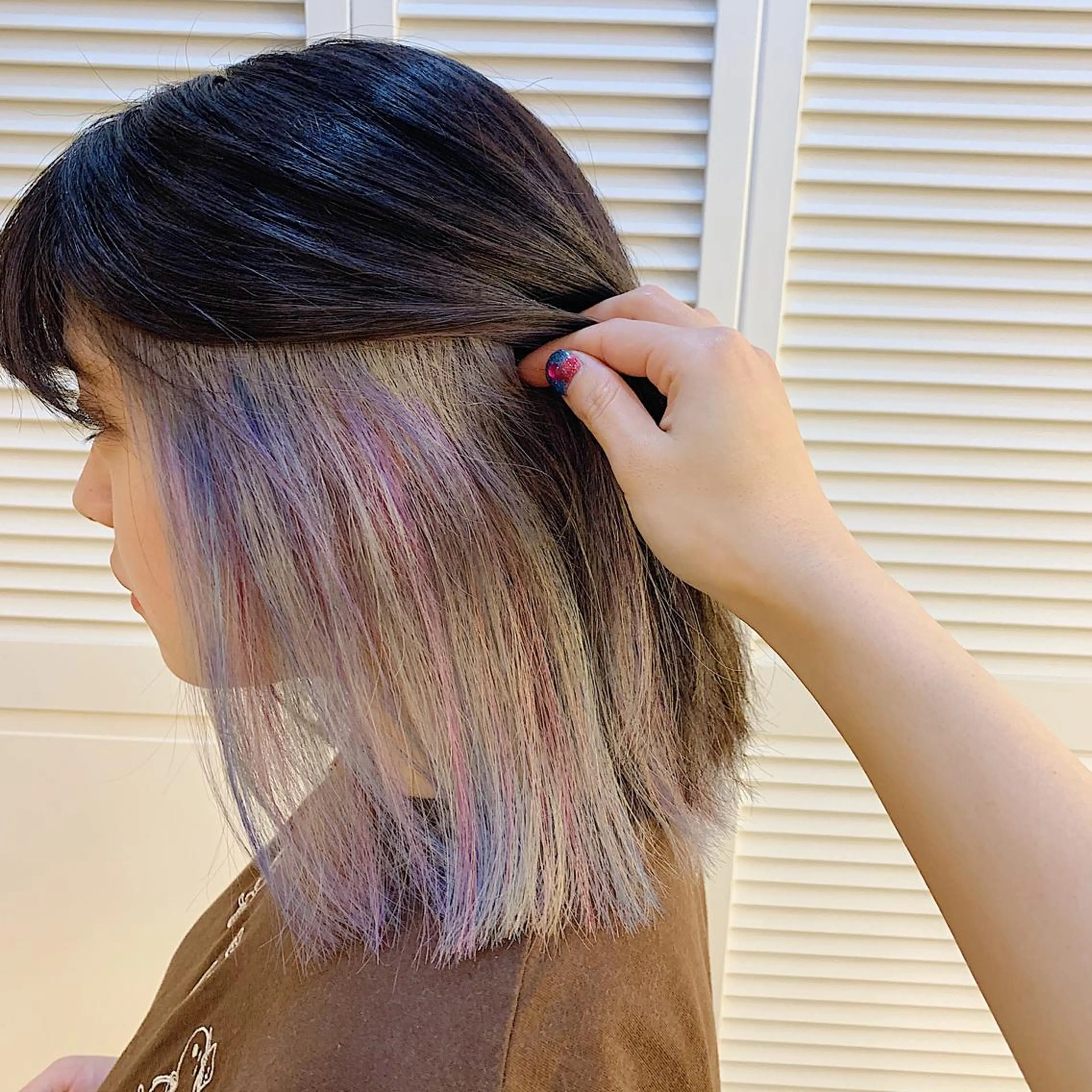 ミディアム カラー ユニコーンカラー GO TODAY SHAiRE SALON 町田店所属・🫧大森 知夏🫧のヘアスタイル