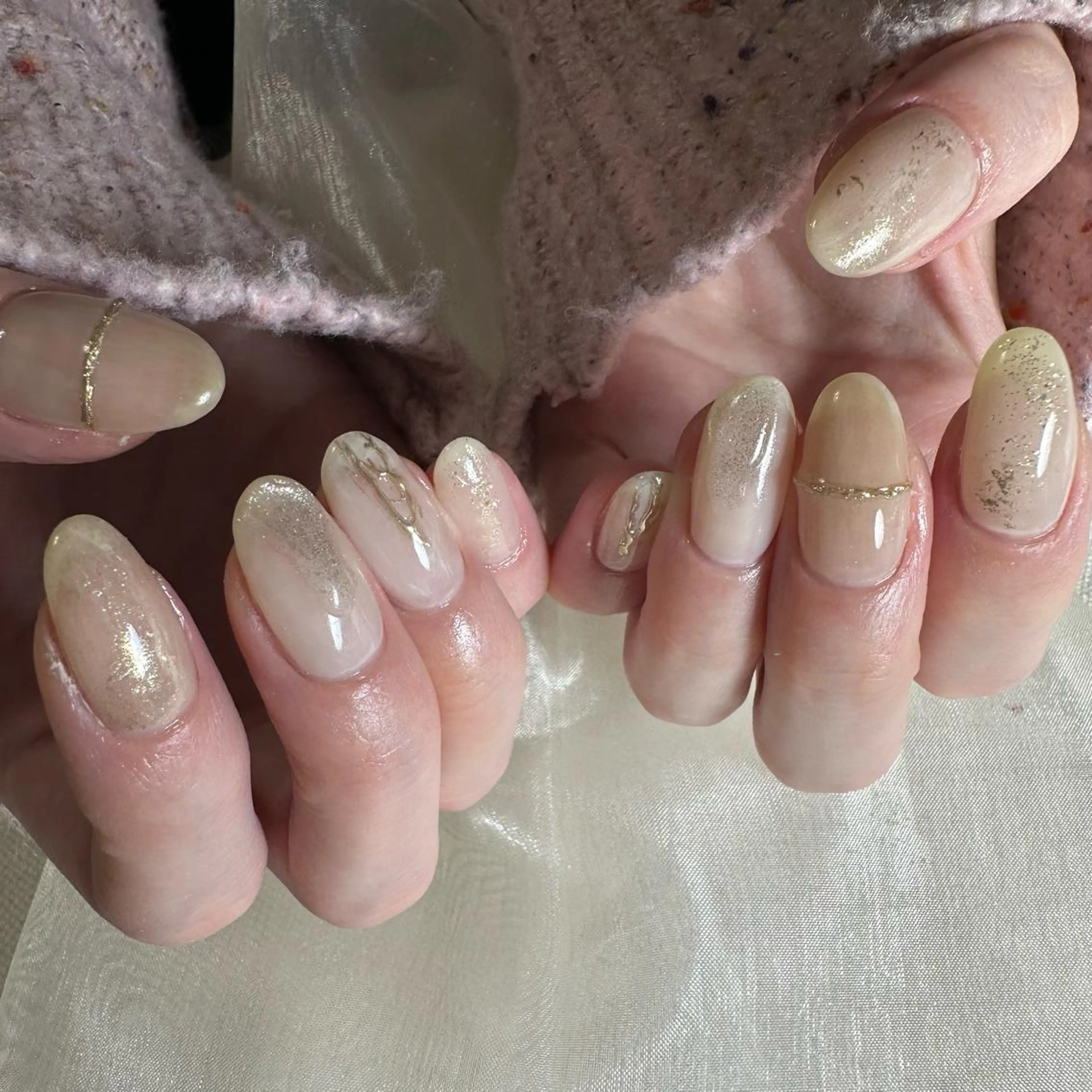 ネイル ハンドネイル repos~ルポ~所属・里見 麗のネイルデザイン