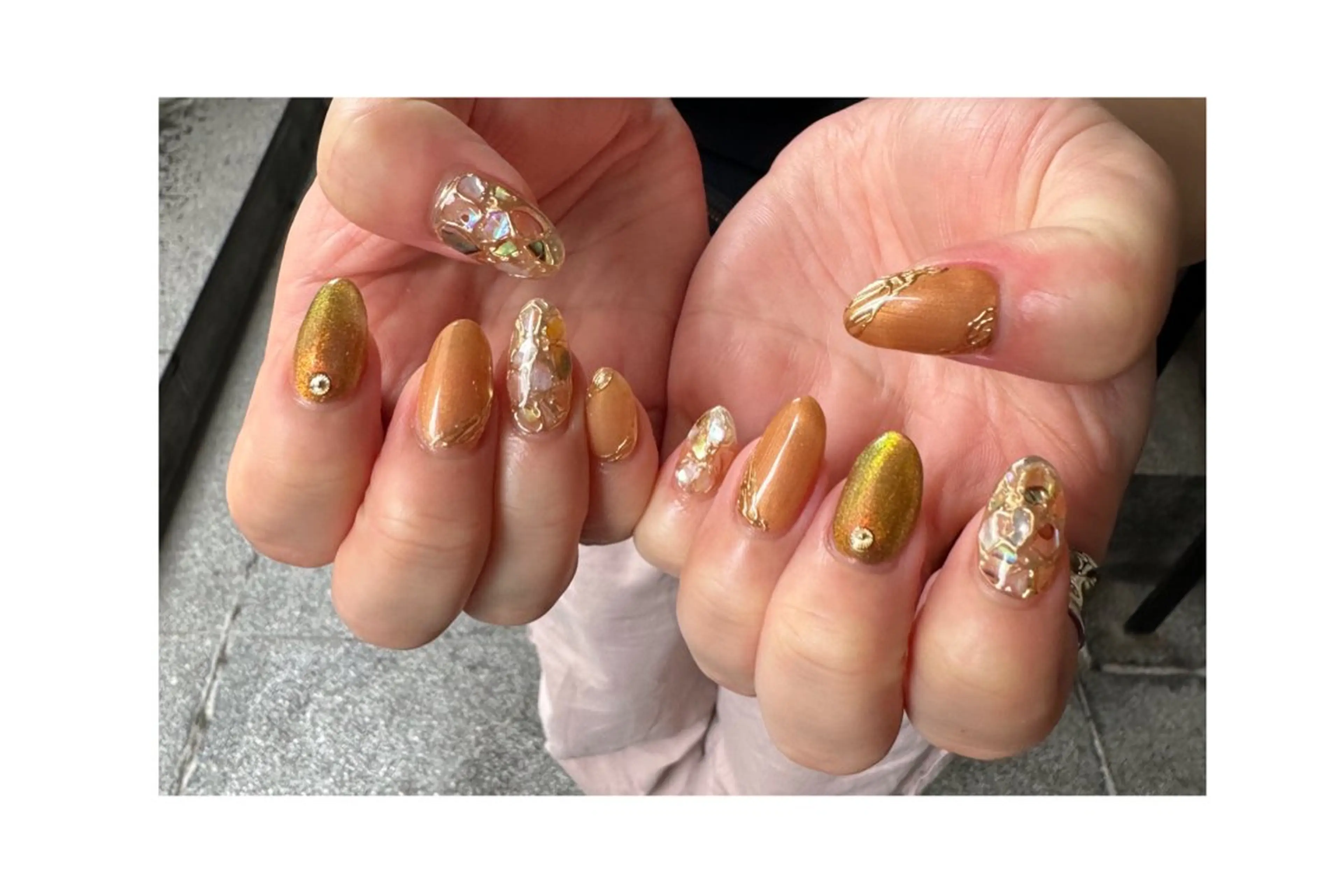 ネイル ハンドネイル NAIL Salon IP所属・長谷川 奈緒美のネイルデザイン