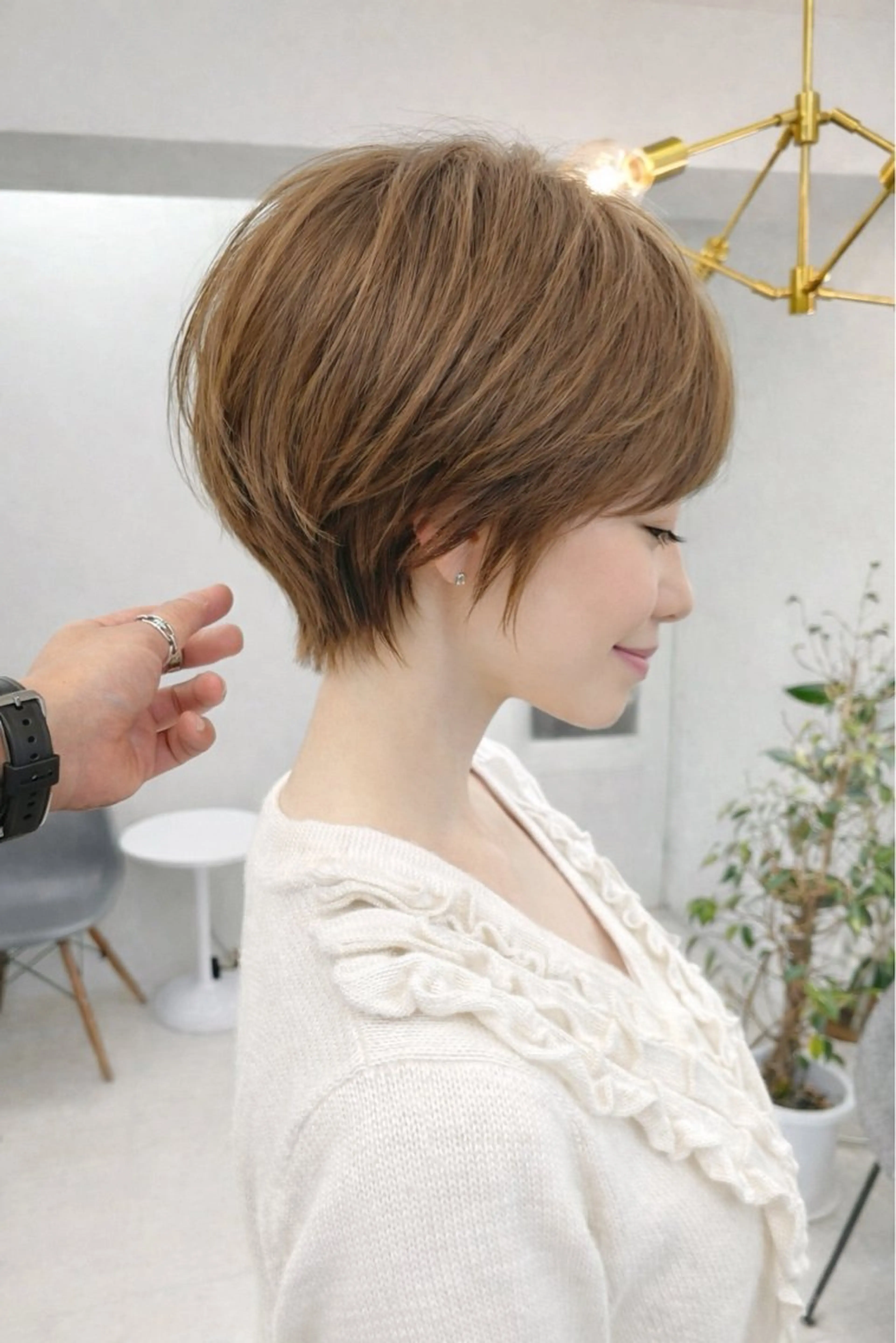 ショート カラー カット ヘアカラー トリートメント 表参道ショート・ボブ 特化/たかつのヘアスタイル