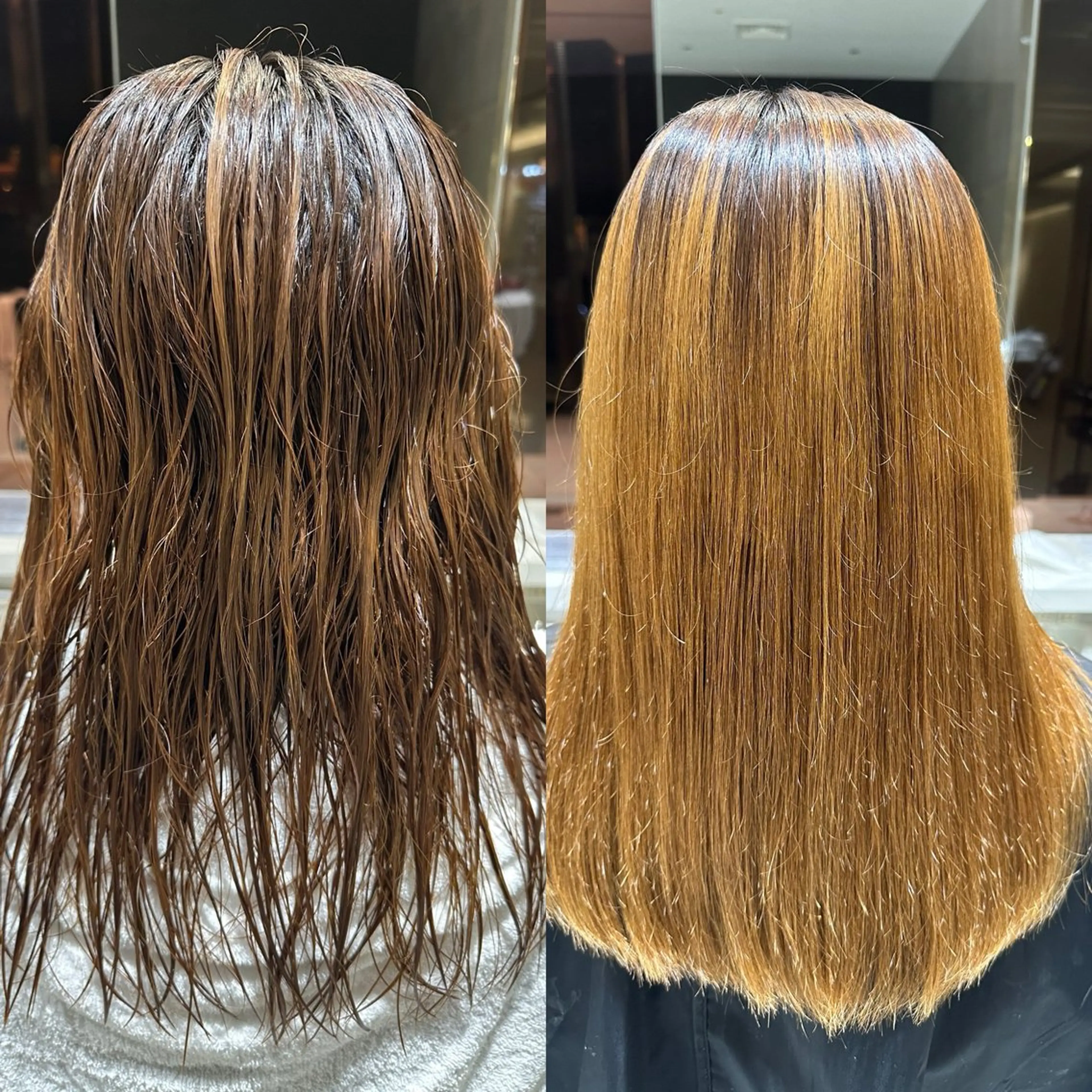 セミロング AVANCE emiのヘアスタイル