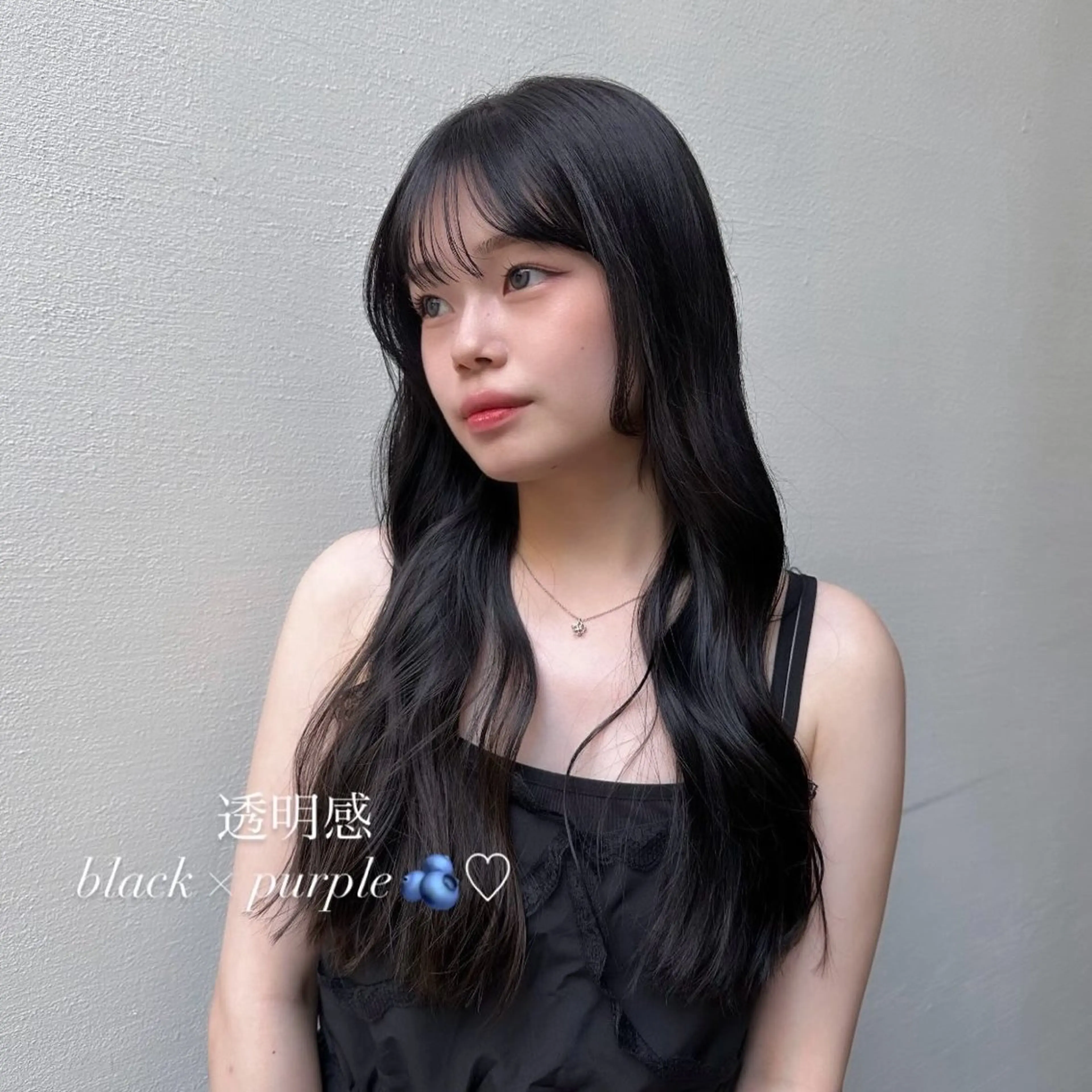 ロング カラー ヘアカラー aoi / 透明感カラーのヘアスタイル