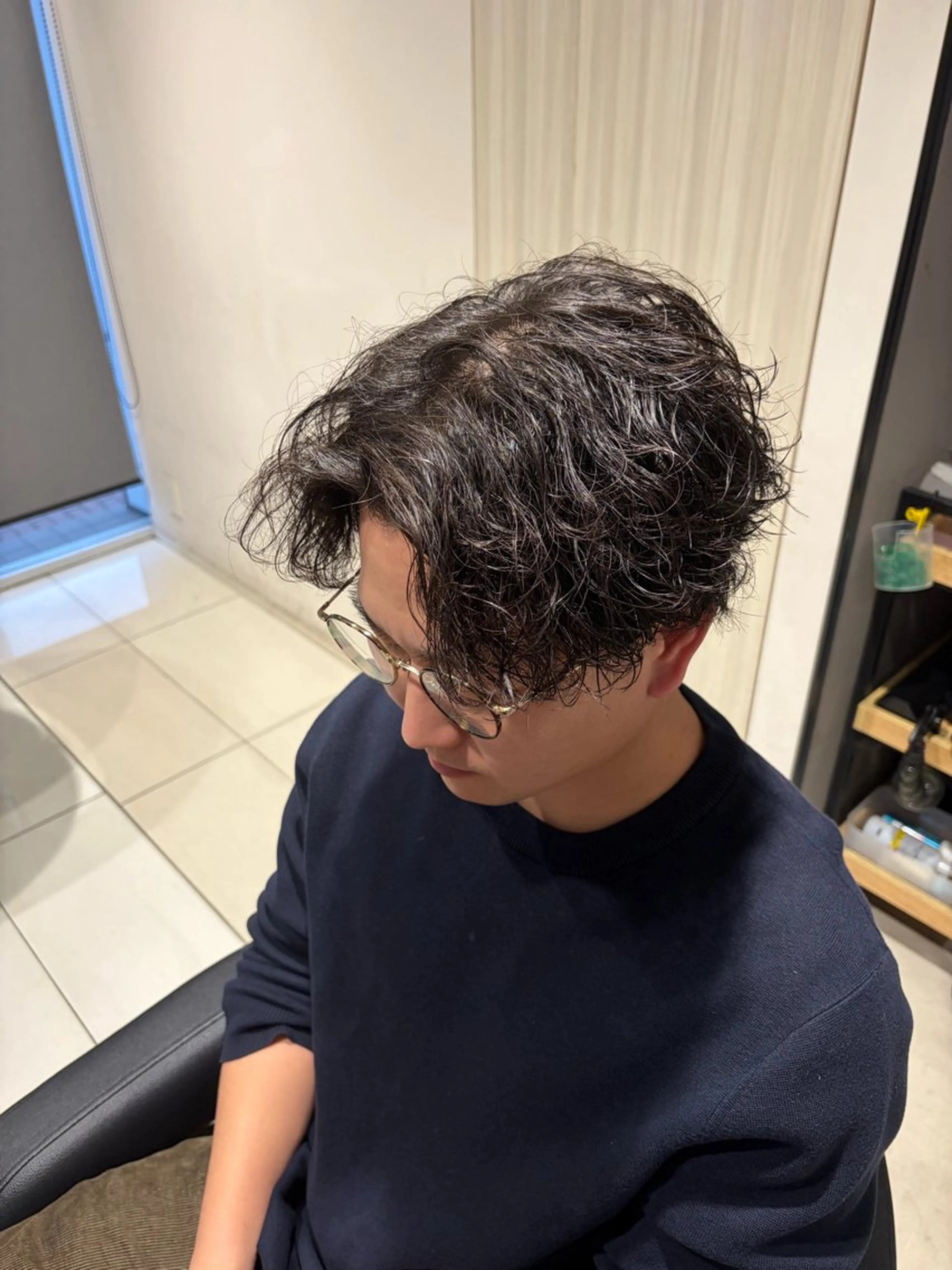 パーマ メンズ 関内/メンズパーマ/ 男性専門/菊池蒼大のヘアスタイル