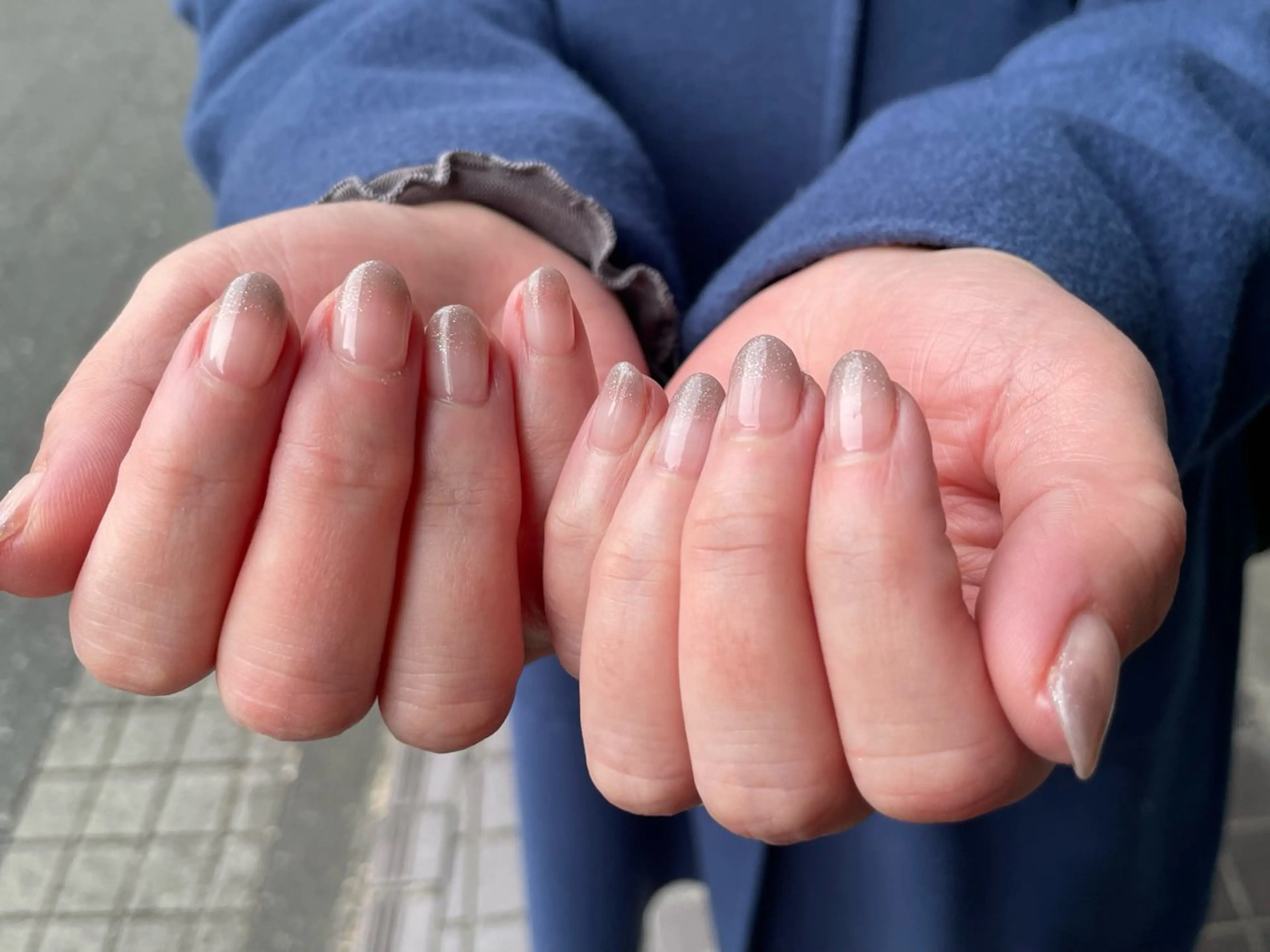 ネイル ラメ(グリッター) ラメグラデーション KANOA nail place【カノア ネイル プレイス】所属・Sasa ✿のネイルデザイン