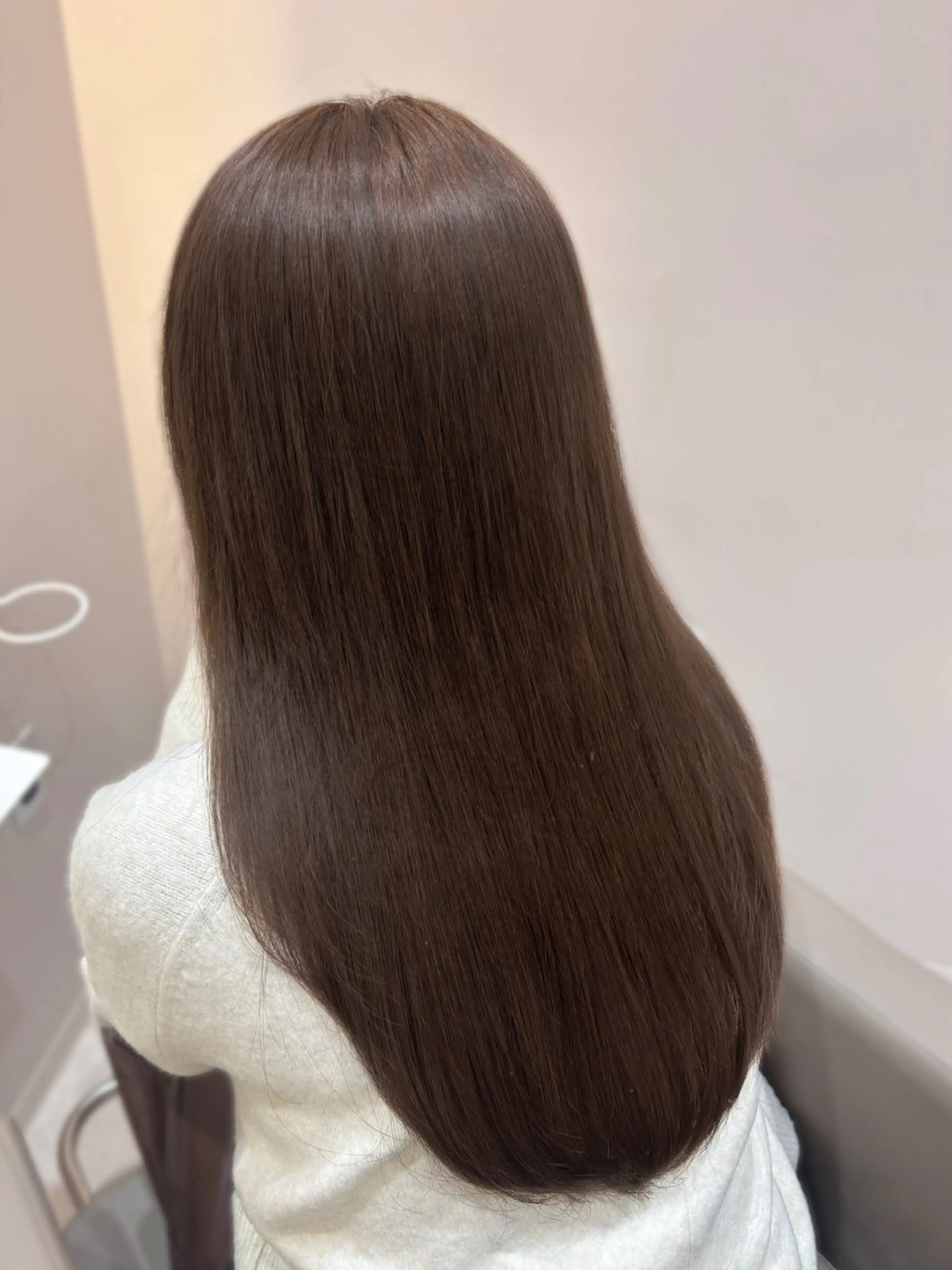 ロング ヘアカラー トリートメント 🤍AINA🤍 Zina高田馬場のヘアスタイル