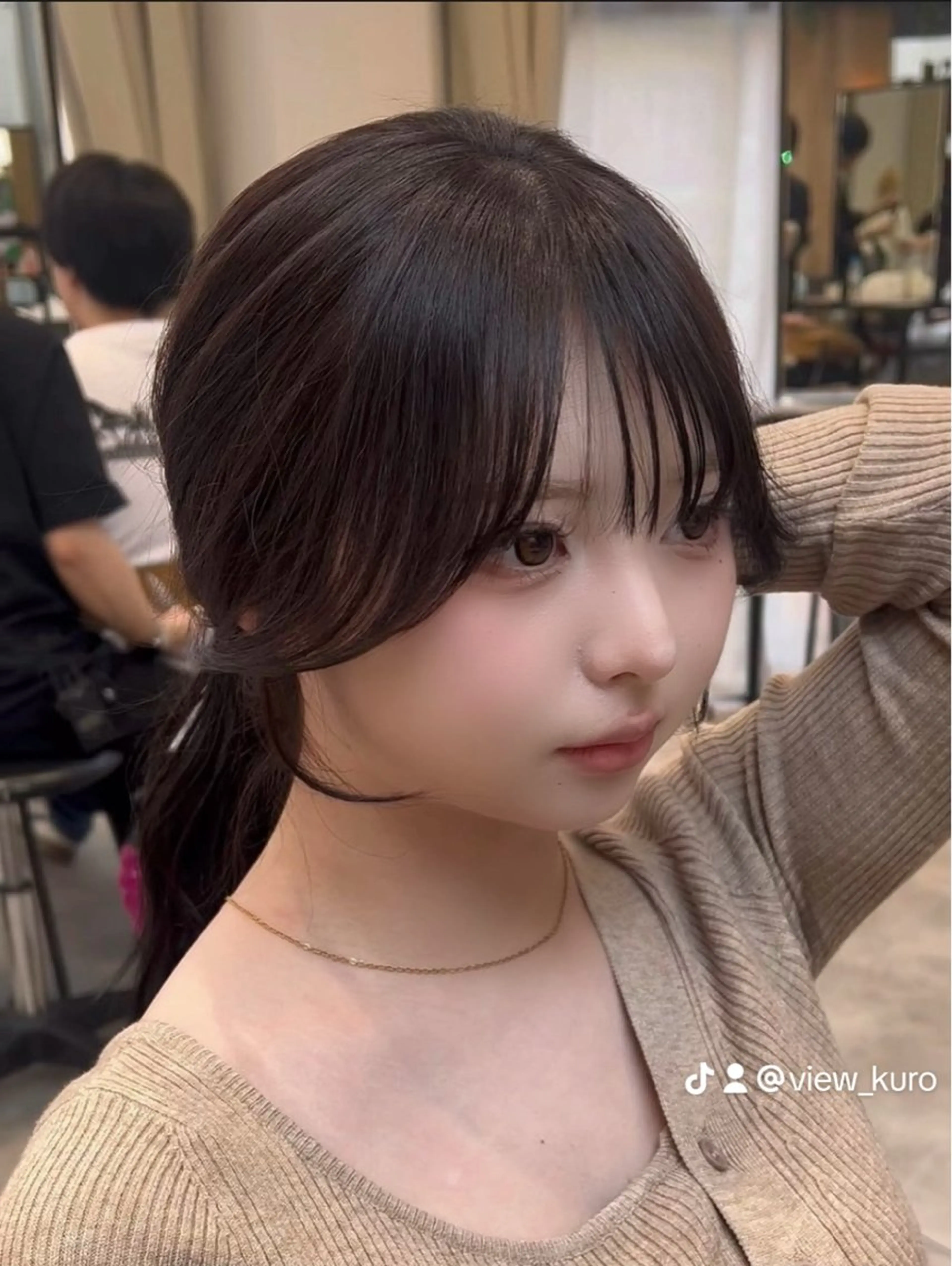 【撮影させて頂ける方限定】似合わせ顔まわりカット無料✂️の写真