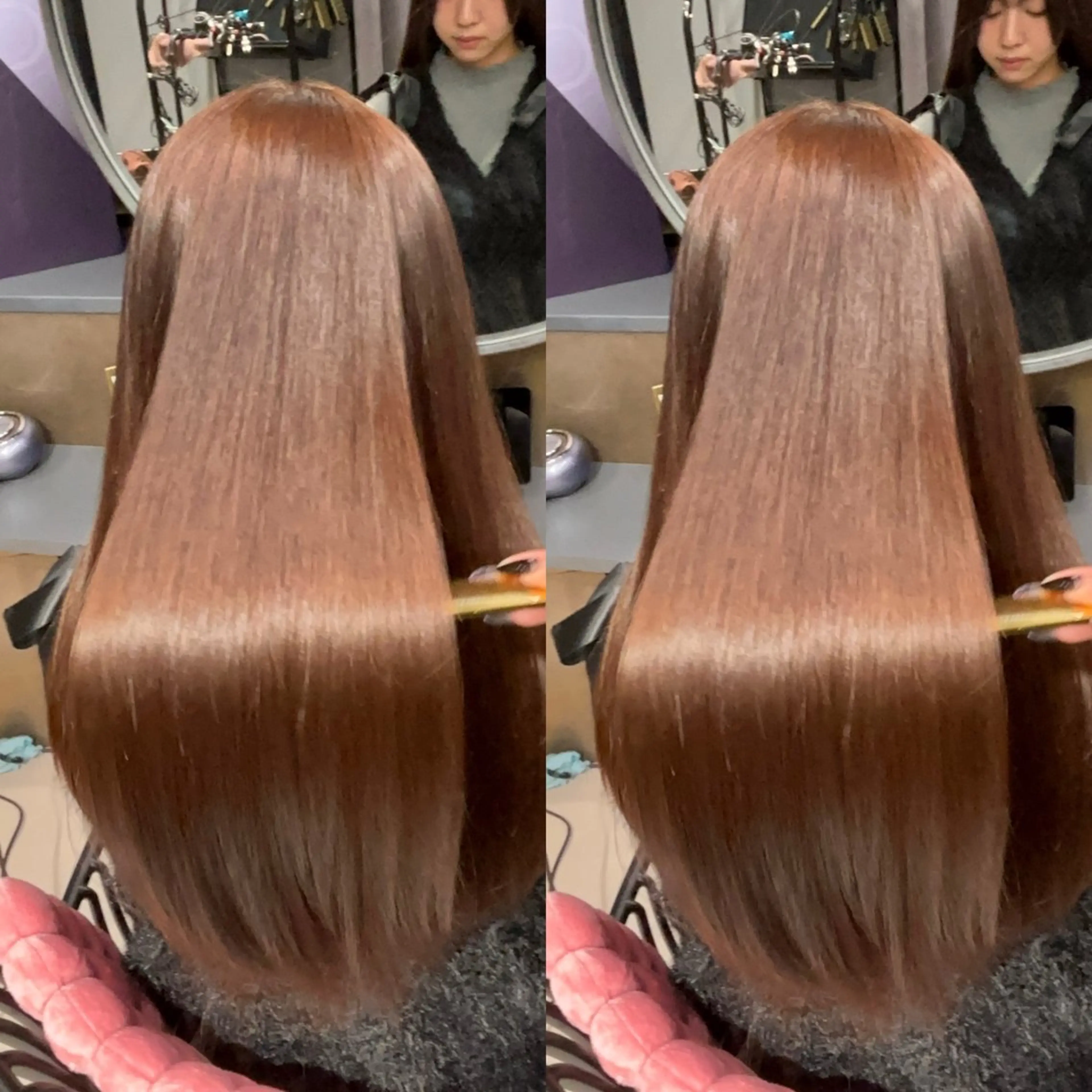 ロング カット ヘアカラー トリートメント ヘッドスパ 新宿No.1艶髪矯正 美艶カラー/FUKAのヘアスタイル