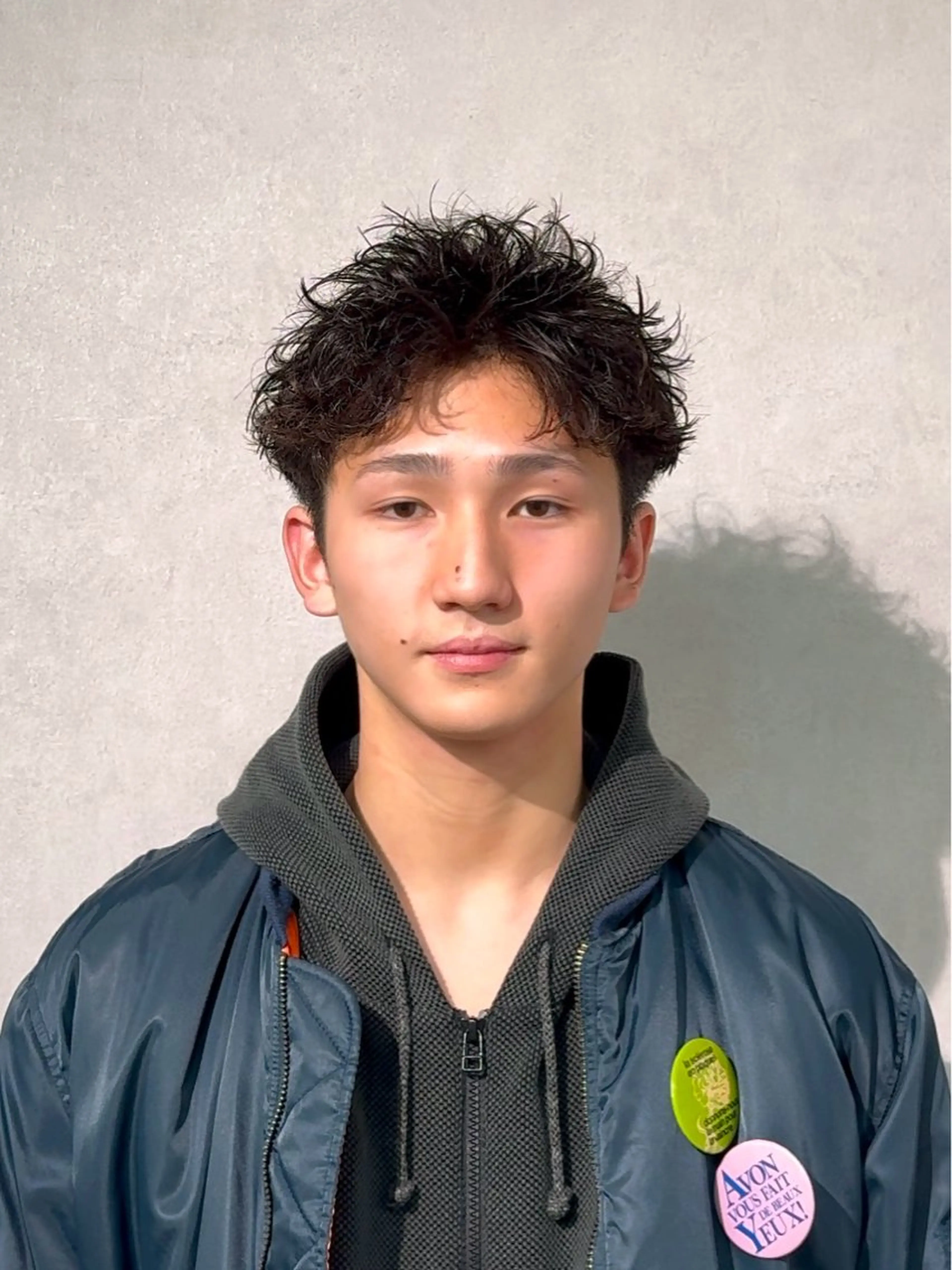 ショート パーマ メンズ スパイキーショート ショートヘア X メンズ特化/ 中村郁人のヘアスタイル