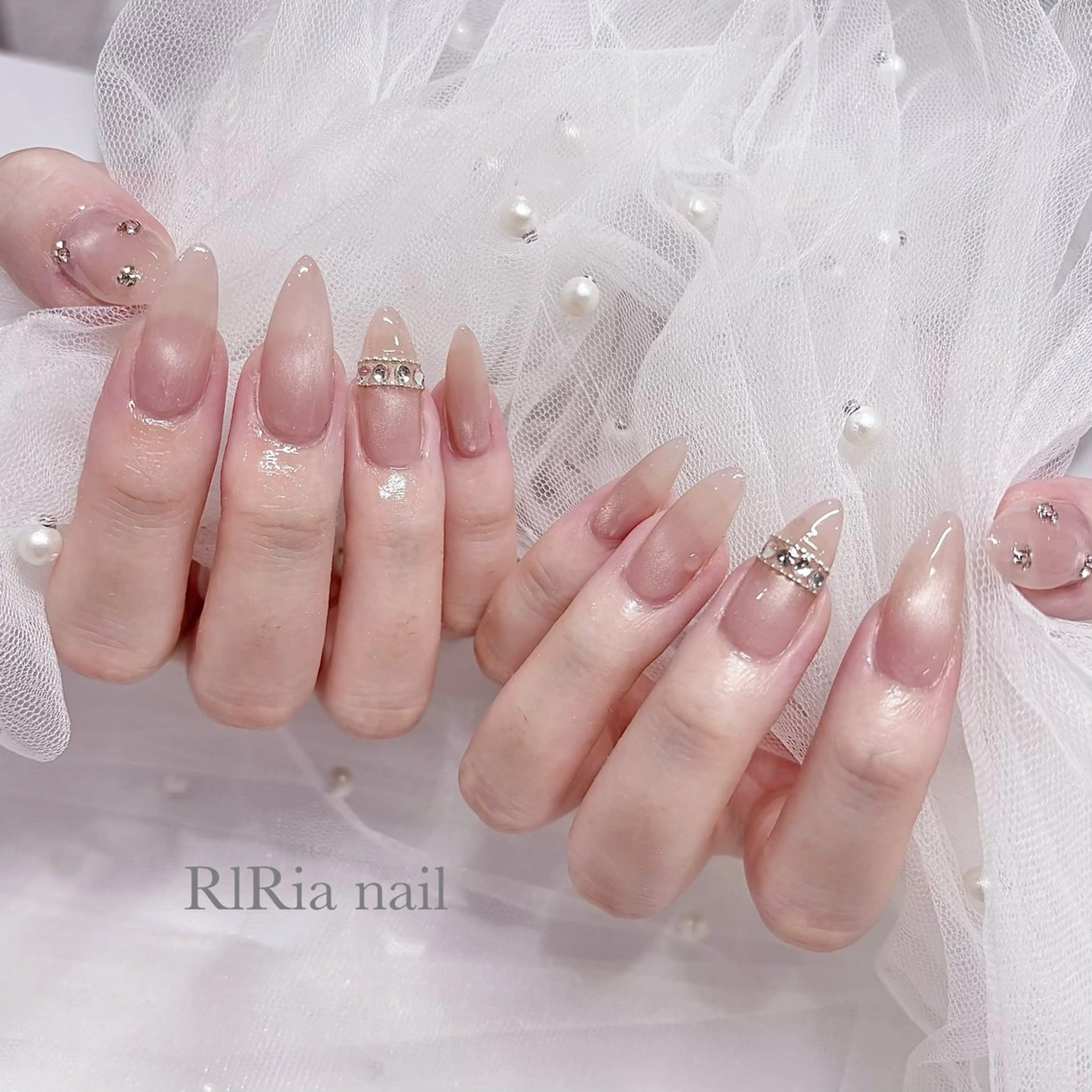 ネイル ハンドネイル 🎀『RlRia』（GO TODAY シェアサロン 横浜Solace店内）🎀所属・RlRia .のネイルデザイン