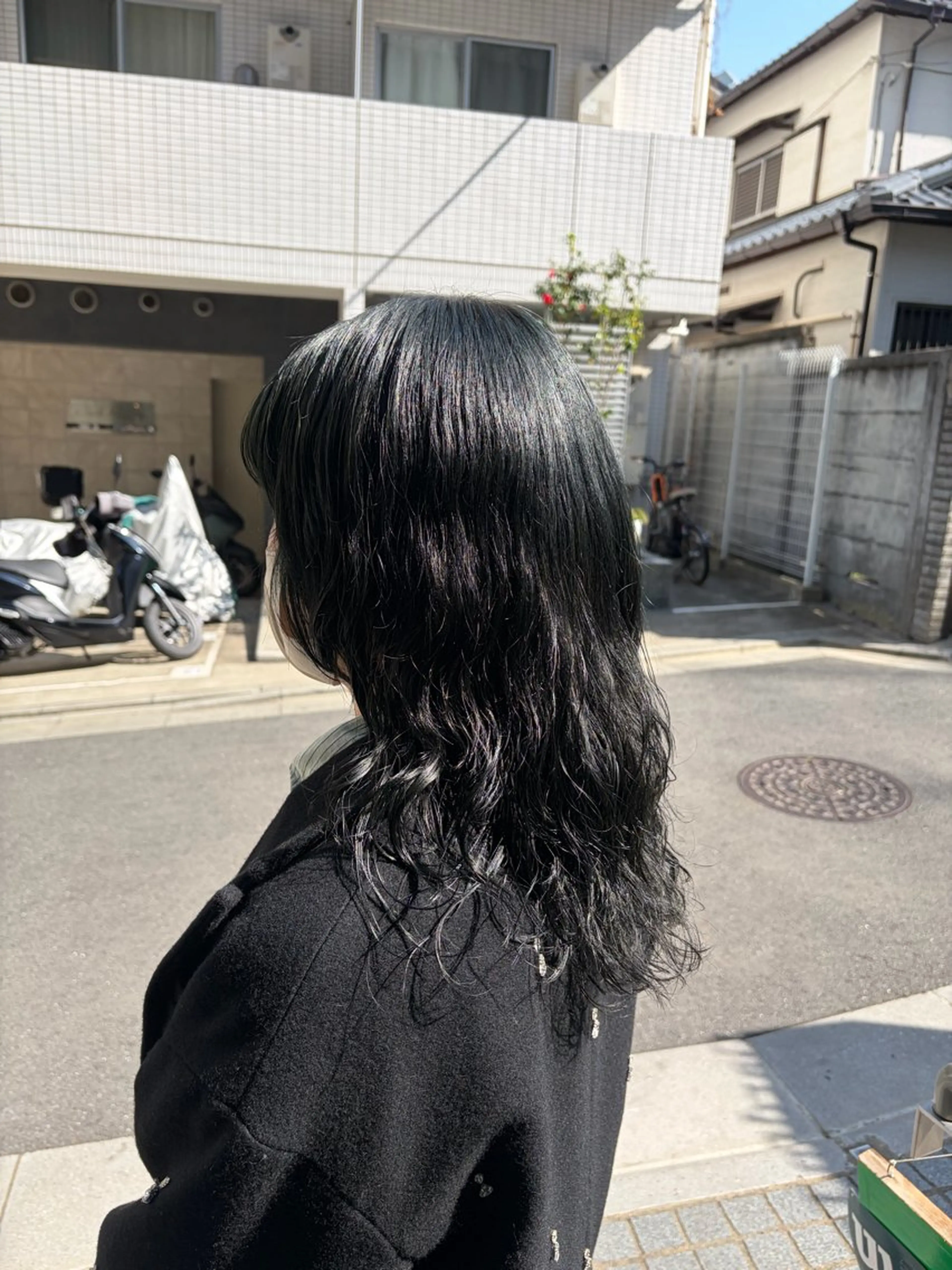 ロング ヘアカラー 韓国/艶髪/ レディース/もえかのヘアスタイル