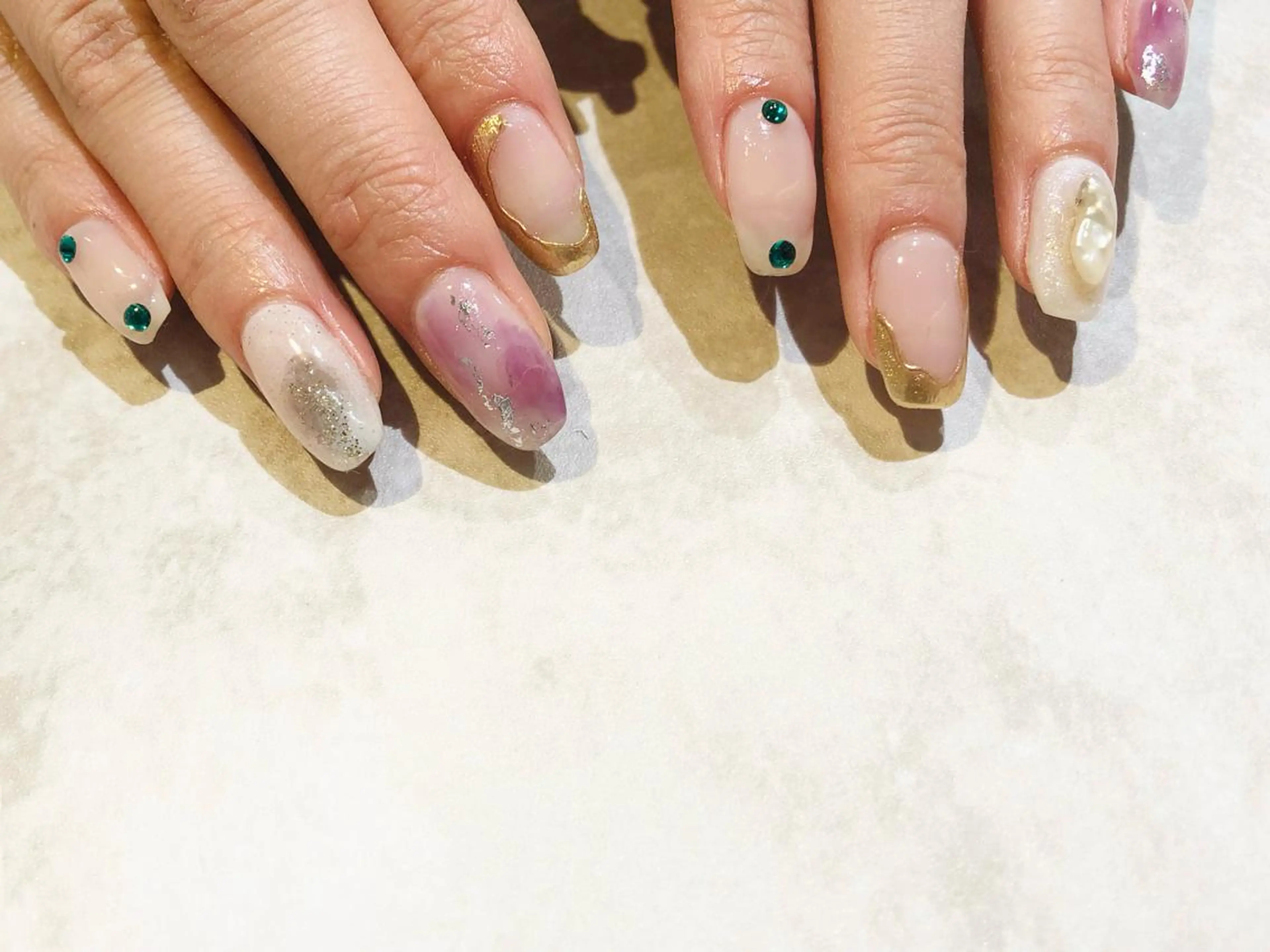 ネイル 舞田 苑香のネイルデザイン