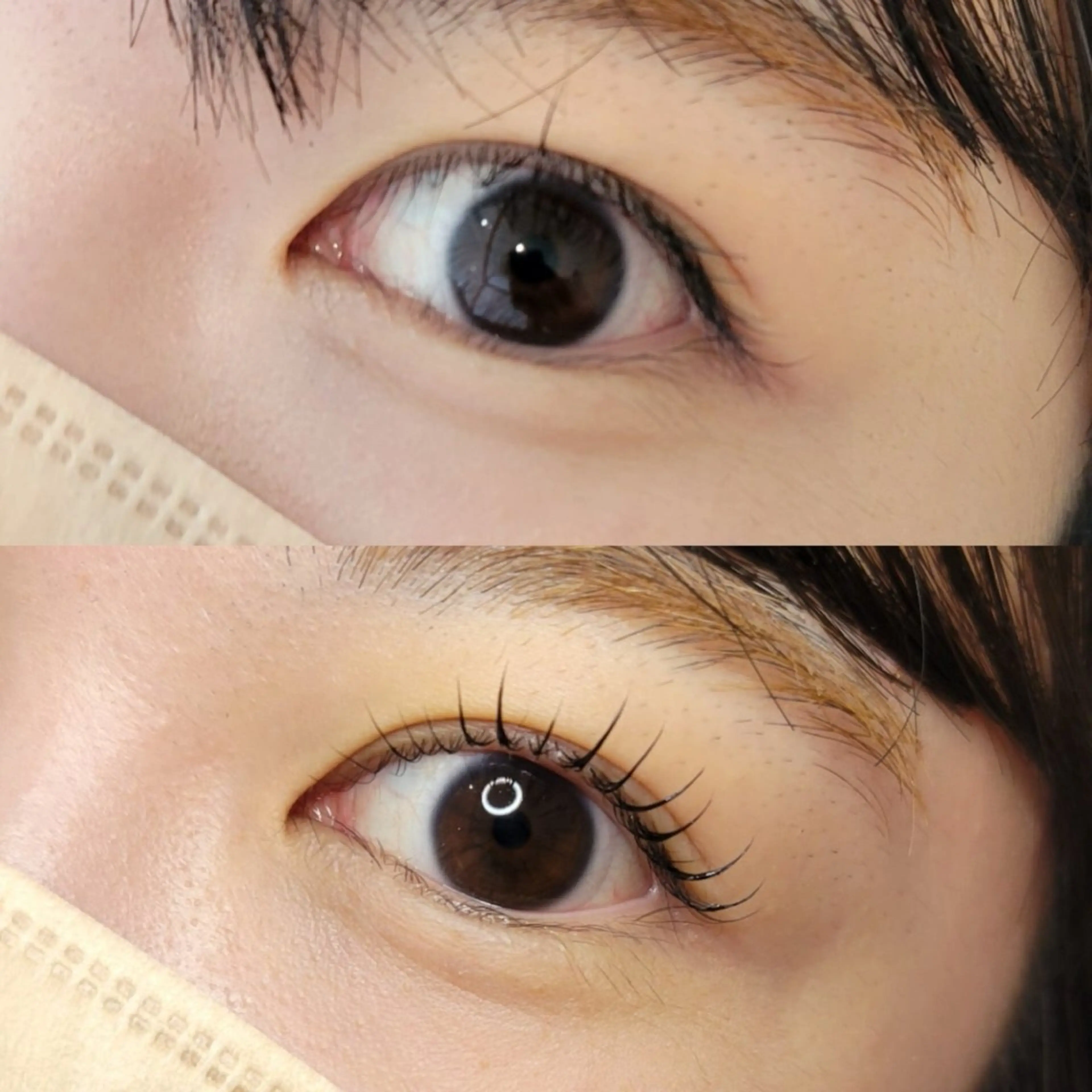 マツエク・マツパ 顔肌革命beauty&health所属・三ノ宮アイリスト 兼美容師ユナのマツエク・マツパデザイン