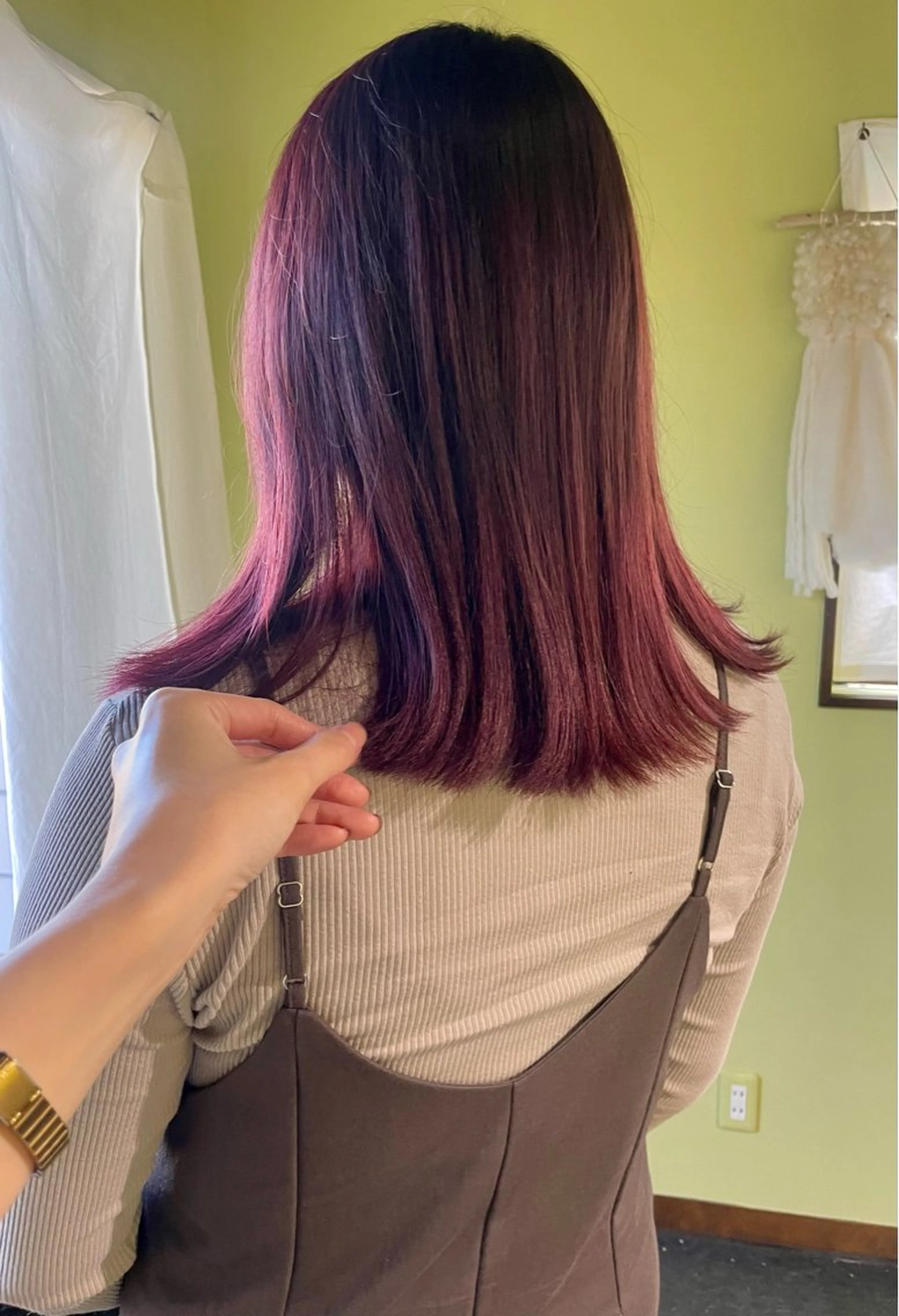 カラー ヘアカラー シェアサロン糸所属・おおはし ひかりのヘアスタイル