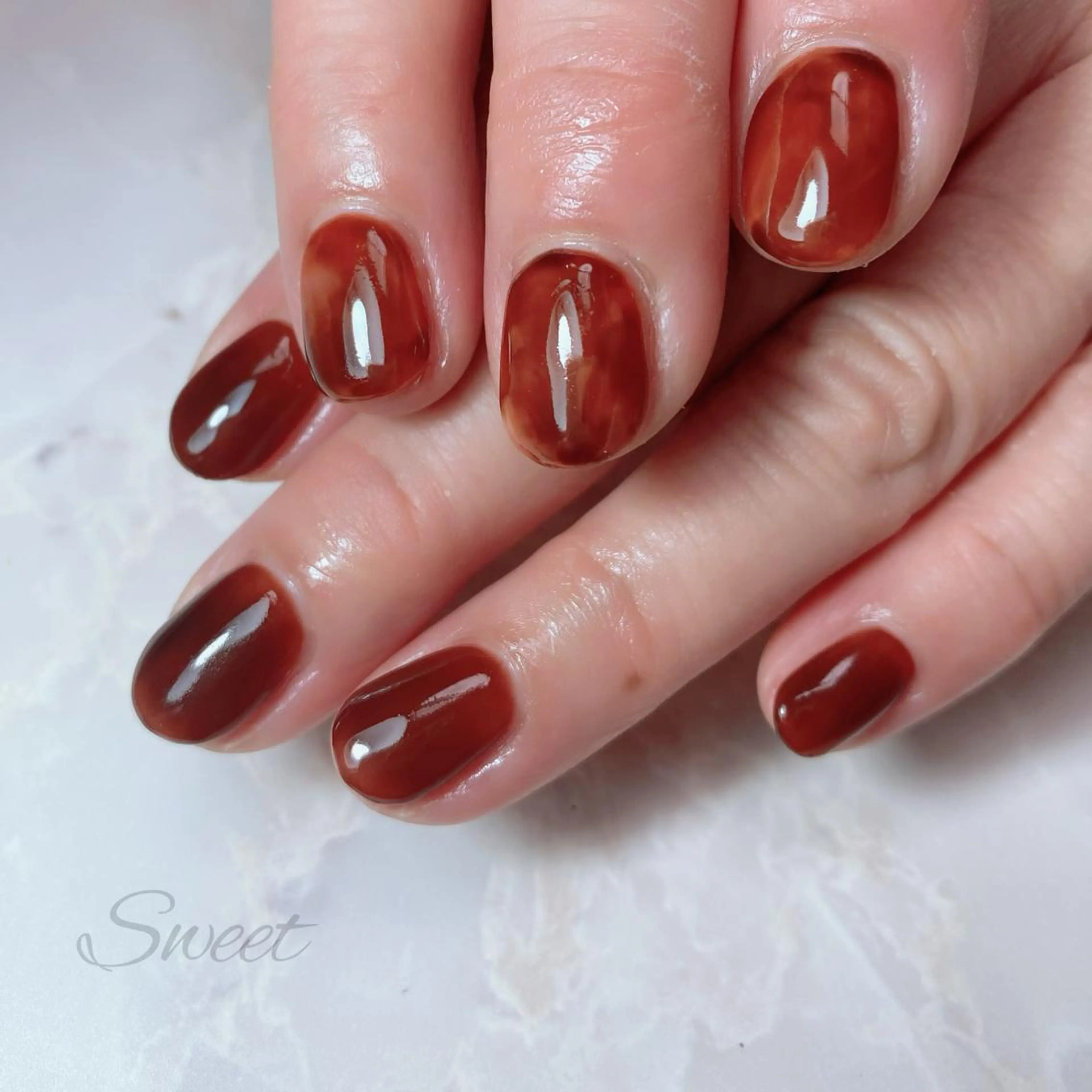 ネイル sweet 仲野陽子のネイルデザイン