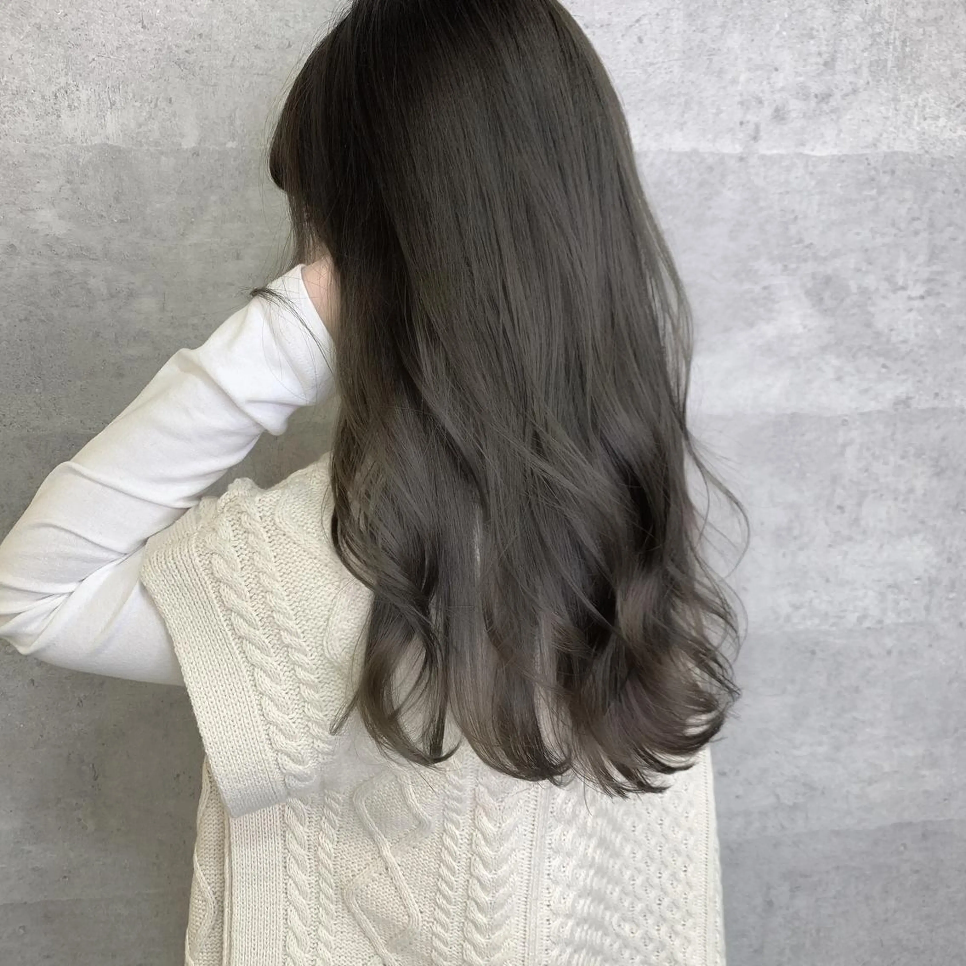 セミロング カット ヘアカラー 似合わせのプロ🕊 美髪矯正/ioriのヘアスタイル