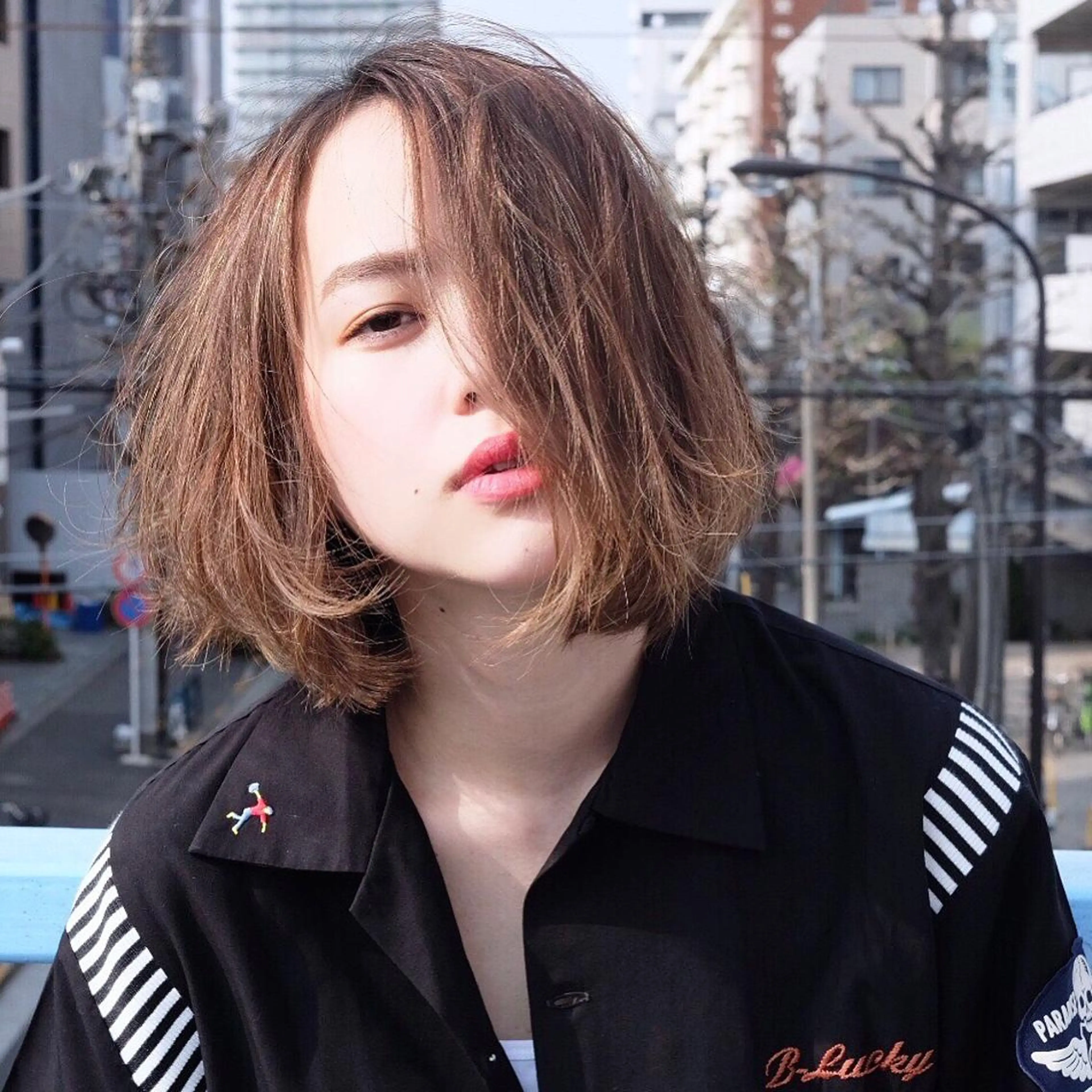 ミディアム カラー MIRUCO by KURAKU所属・マキシ ヤスアキのヘアスタイル