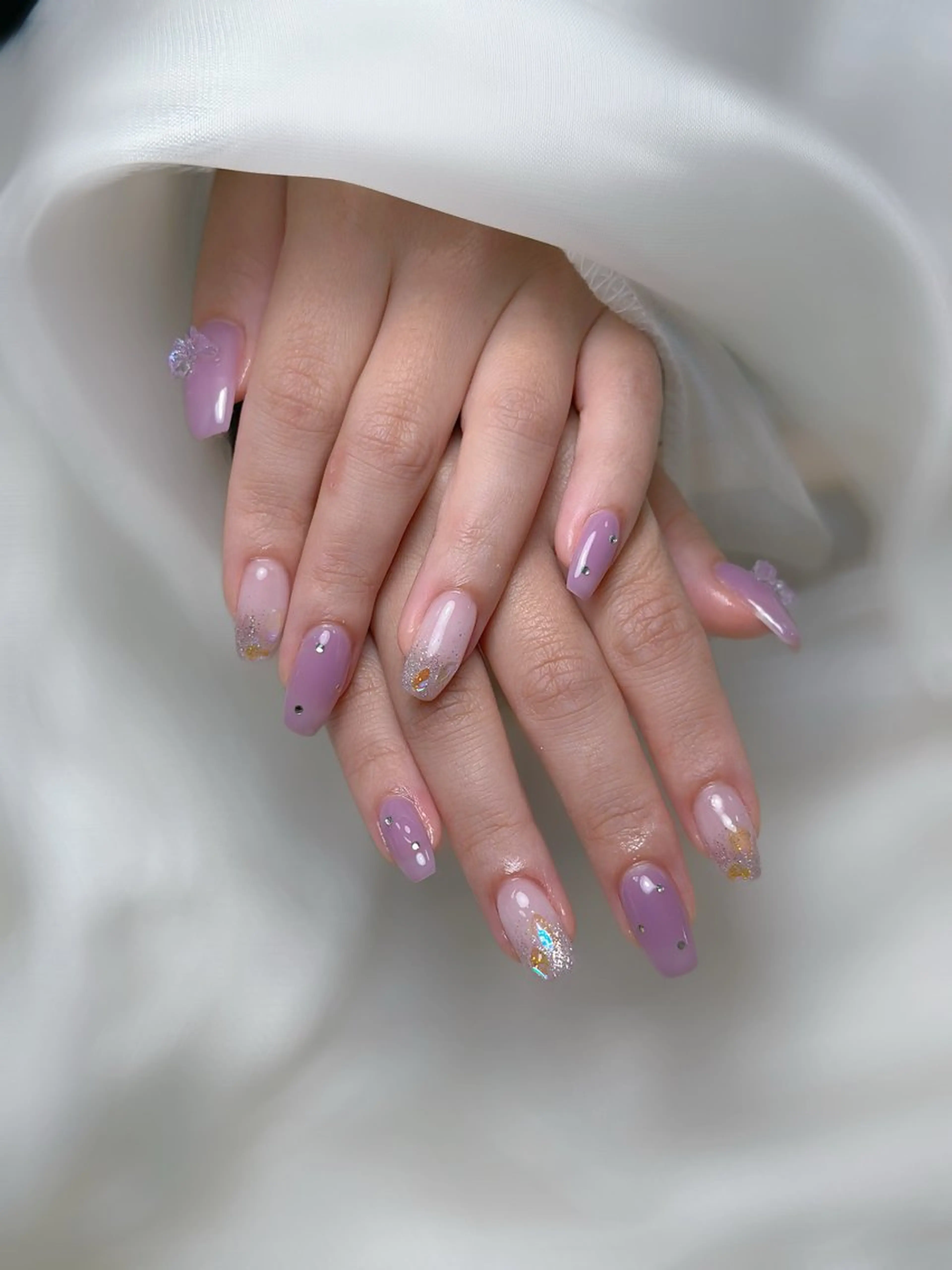 ネイル ハンドネイル Maggie nailクロのネイルデザイン
