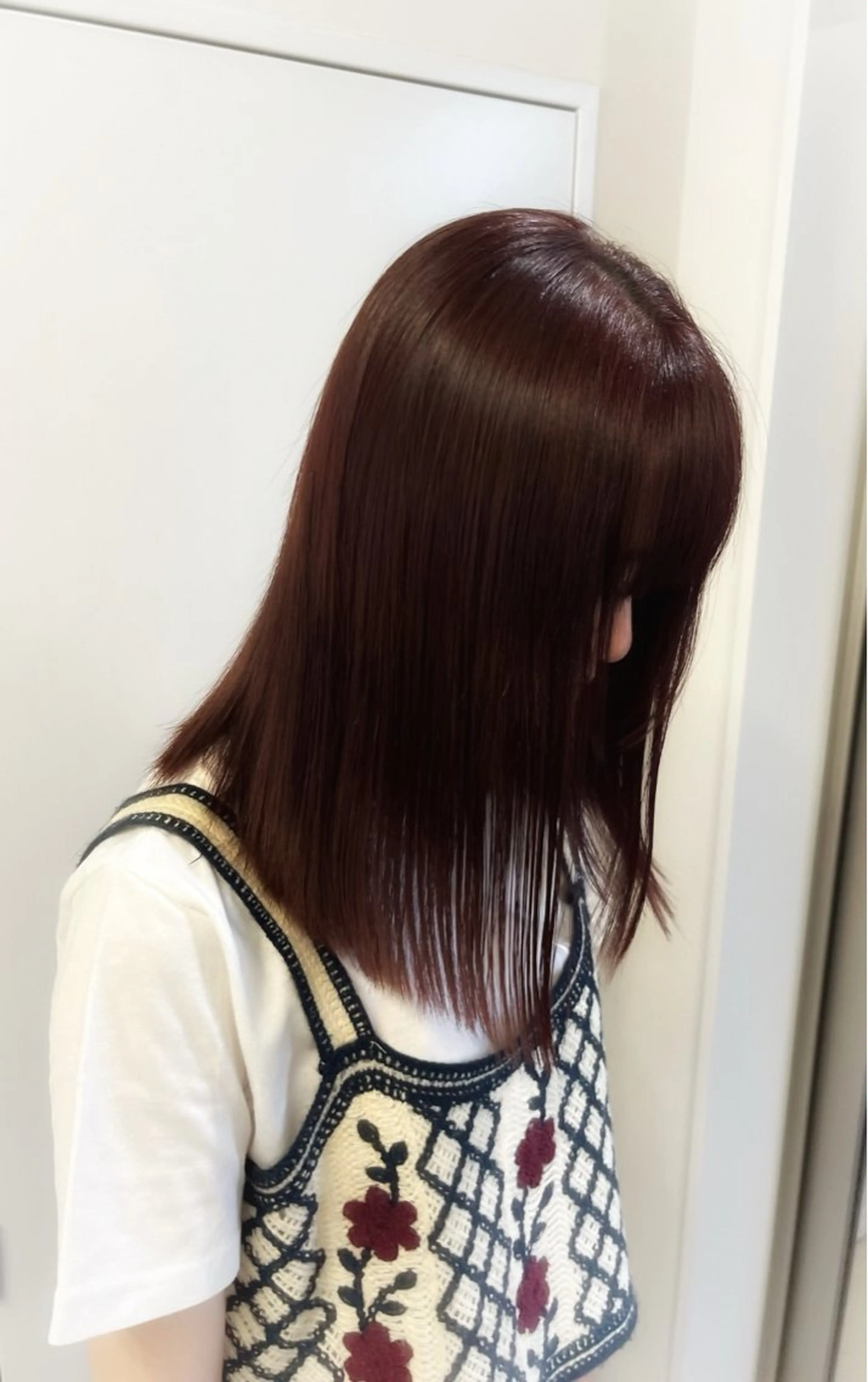 【当日割】⬜️カット+スタンダードカラー+前処理トリートメントの写真