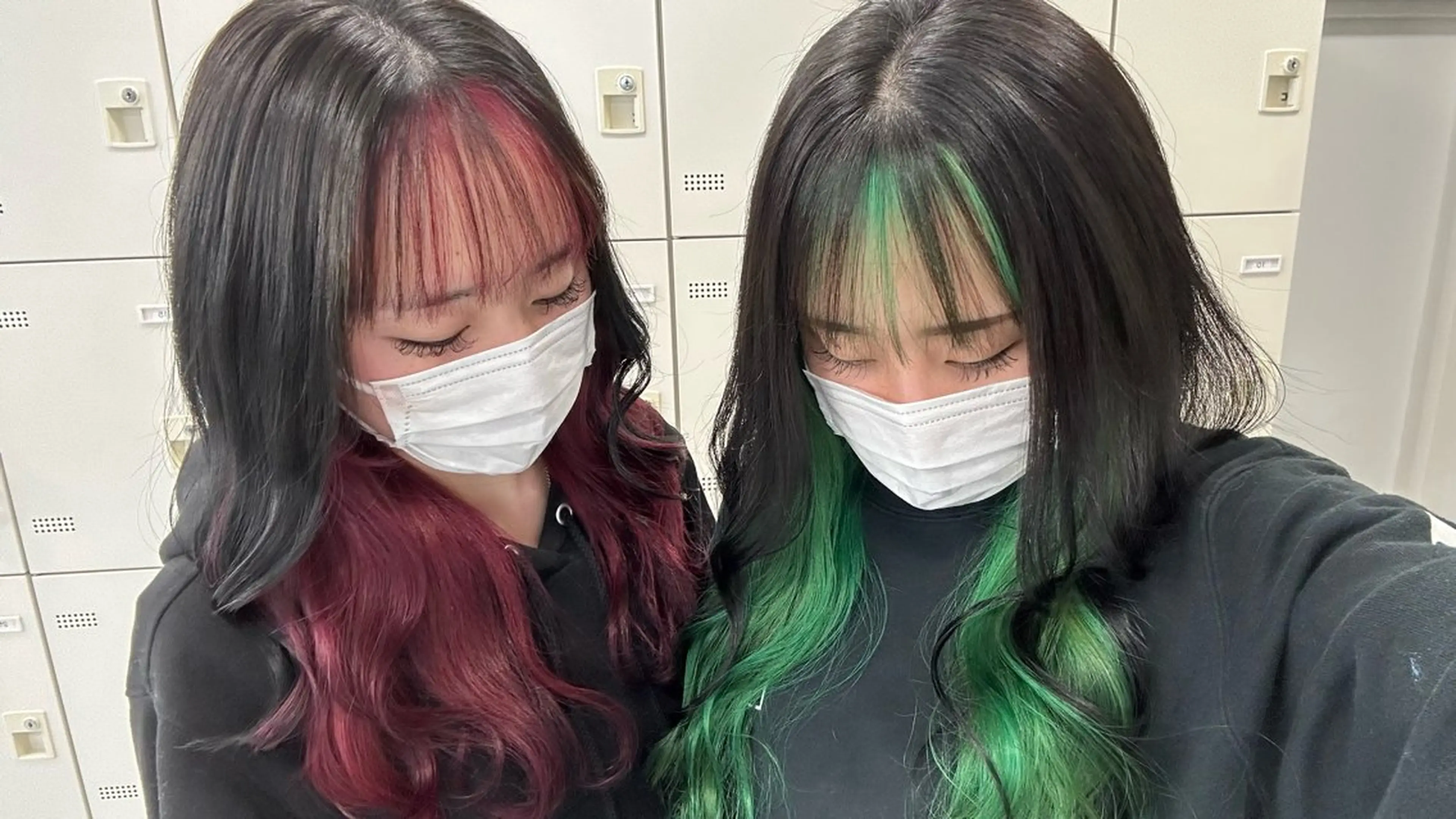 ロング カラー ヘアカラー ヘッドスパ ヘアセット 🫧韓国風透明感 ヘア🫧towaのヘアスタイル