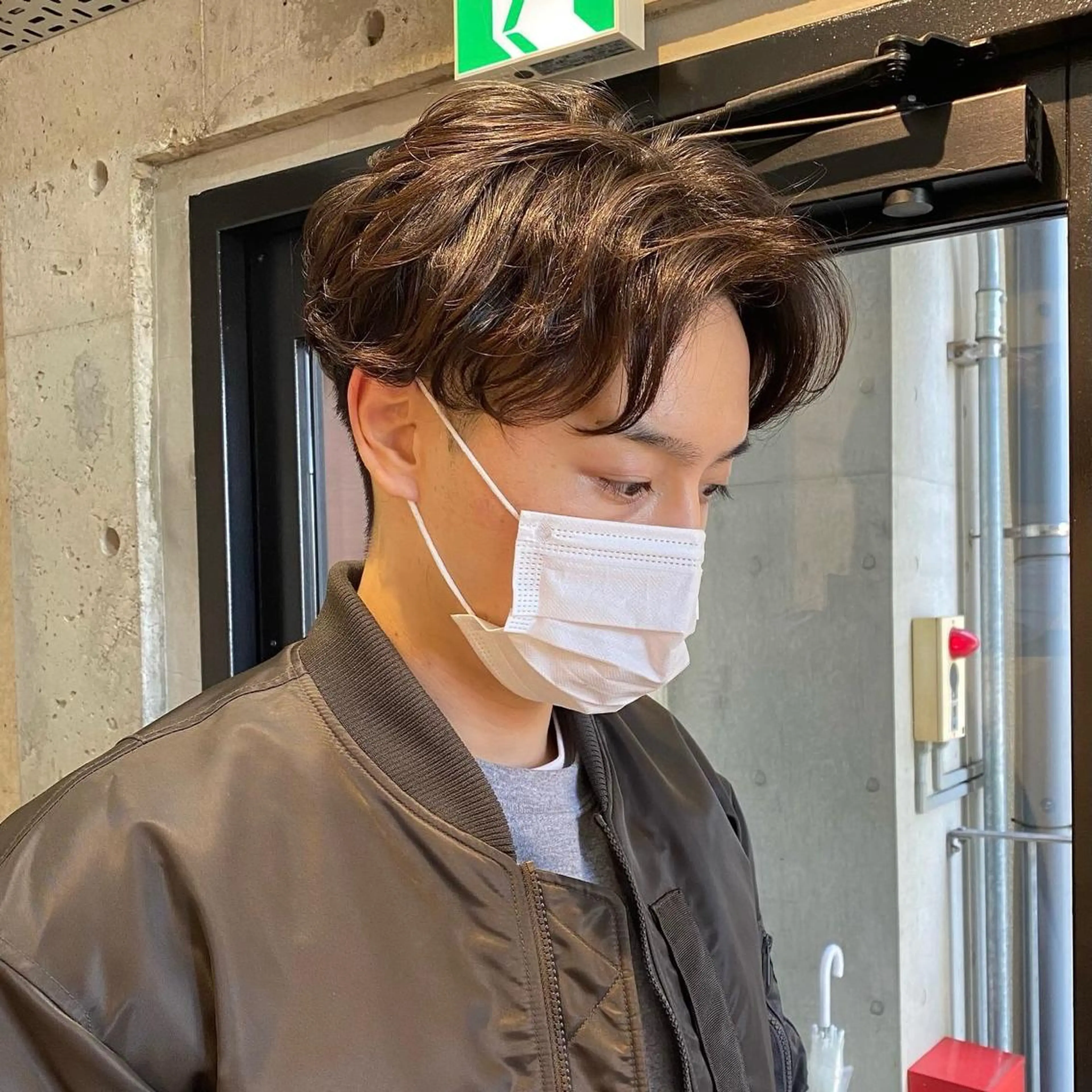 メンズ メンズパーマ ツーブロック aim所属・代々木上原エリア🎀 モテ髪大人可愛いヘアのヘアスタイル