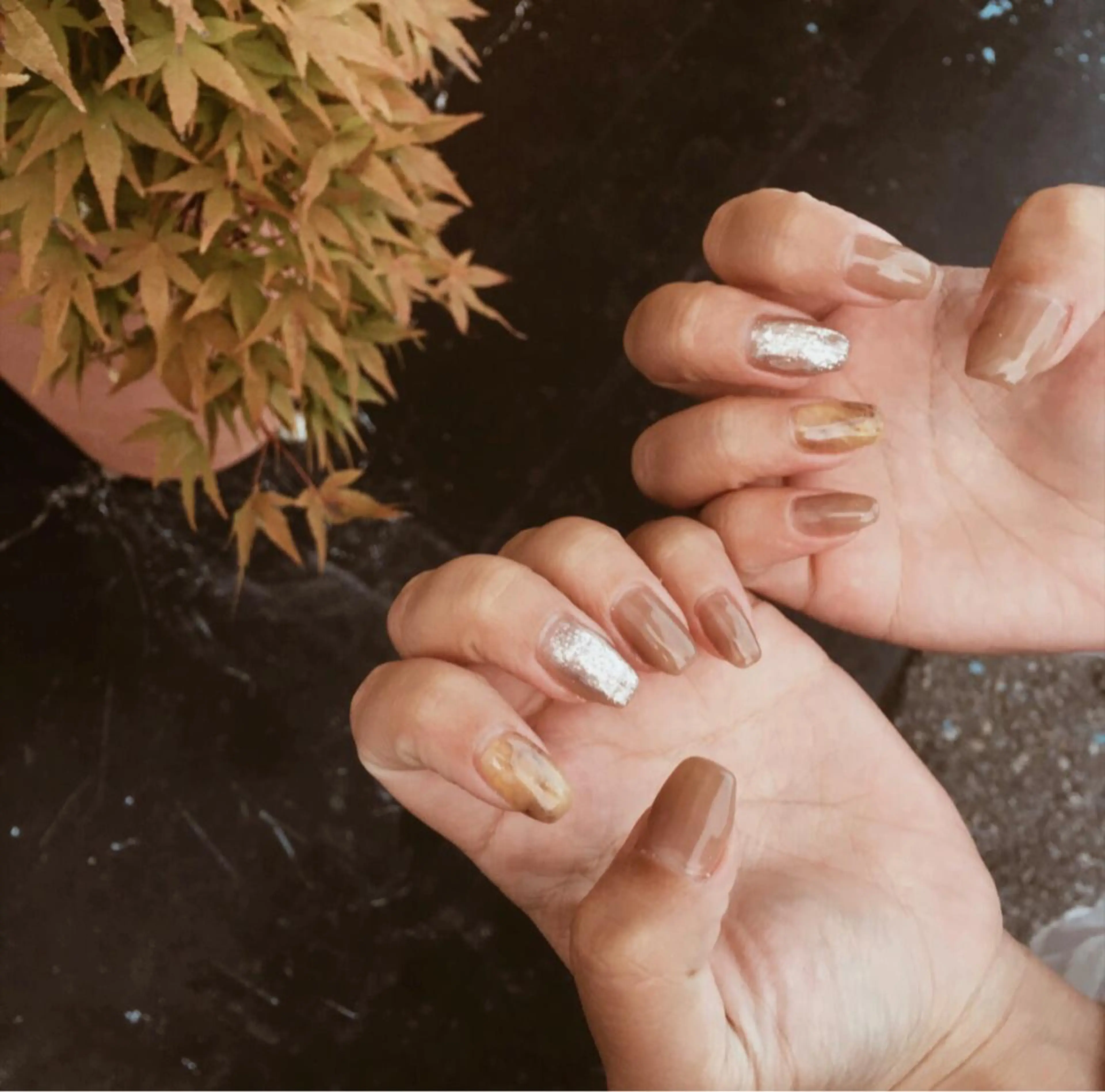 ネイル ニュアンスネイル leaaloha　byBROWN HAIR所属・レアアロハ宇都宮 /ネイル.メンズ脱毛のネイルデザイン