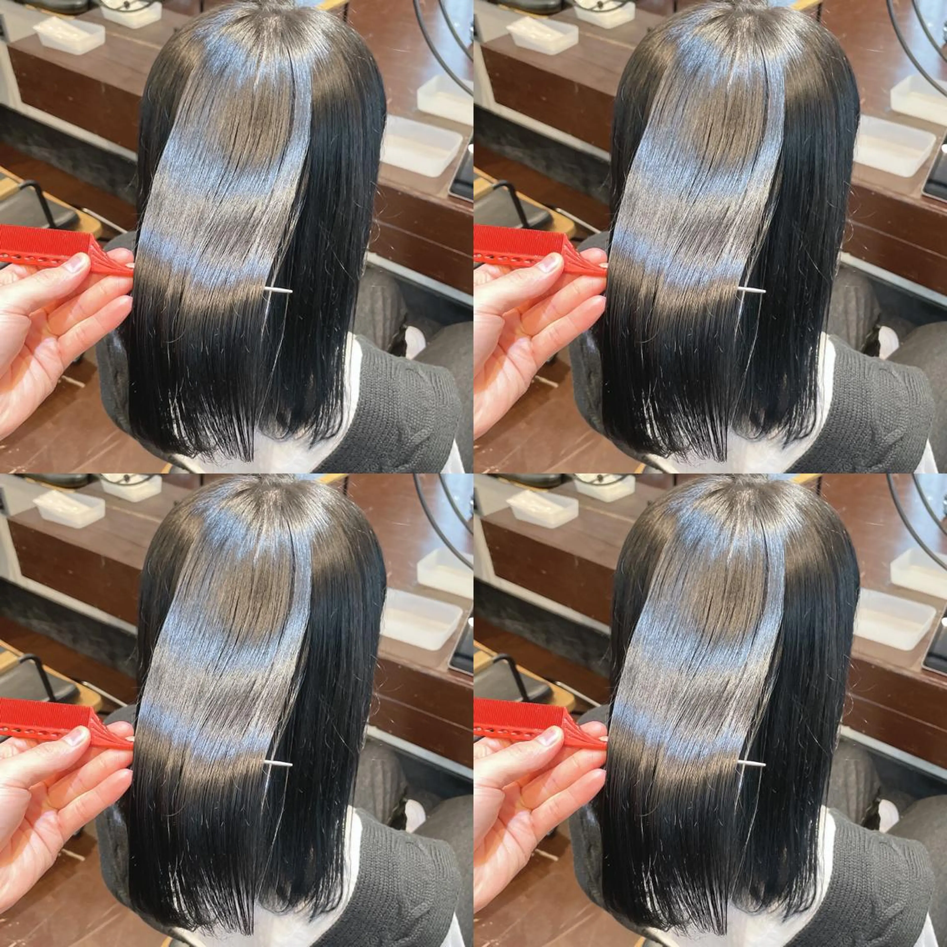 ロング パーマ 髪質改善 ストレートパーマ RAF TOKYO所属・10月限定モニター 髪質改善美髪矯正のヘアスタイル