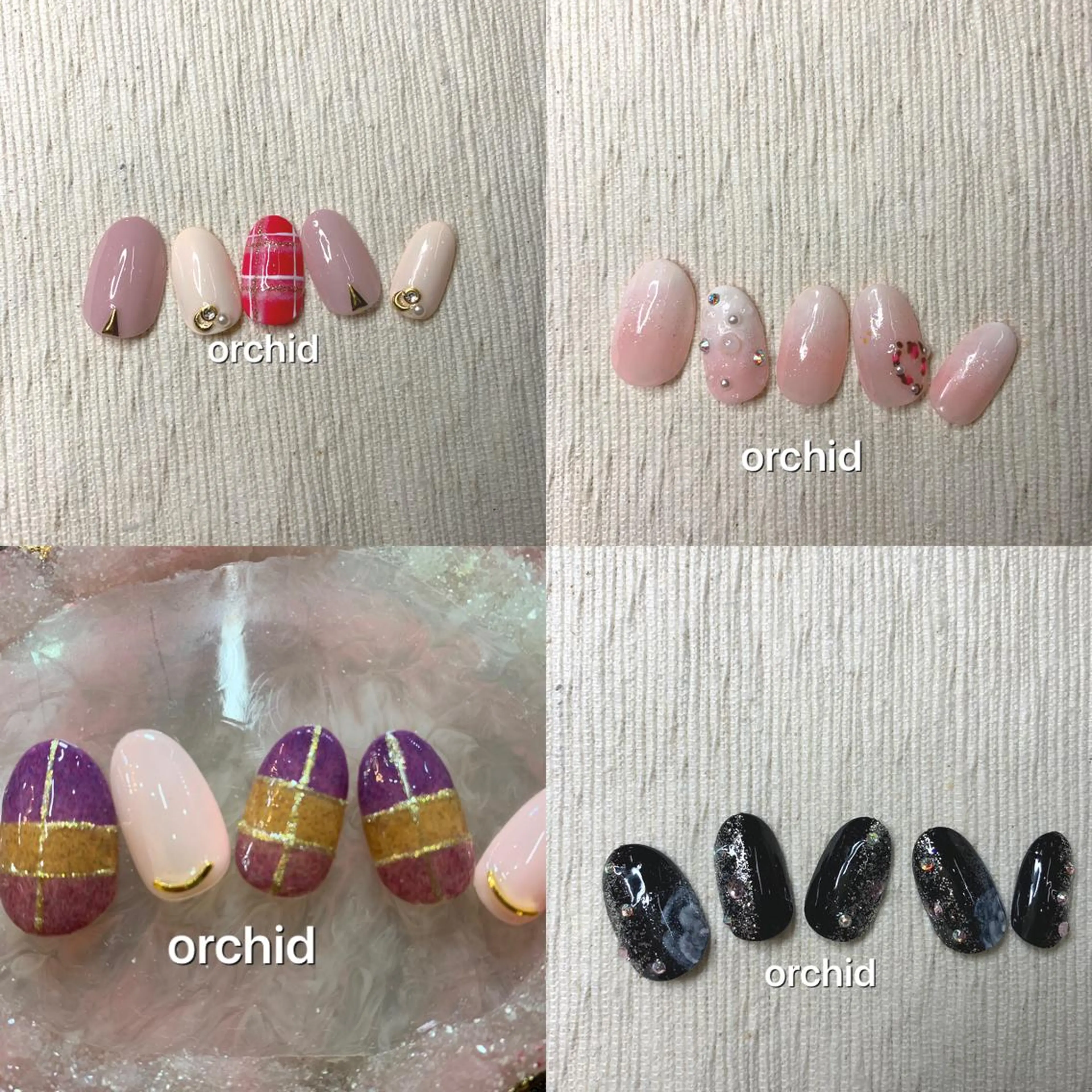 ネイル orchid ♡オーキッドのネイルデザイン