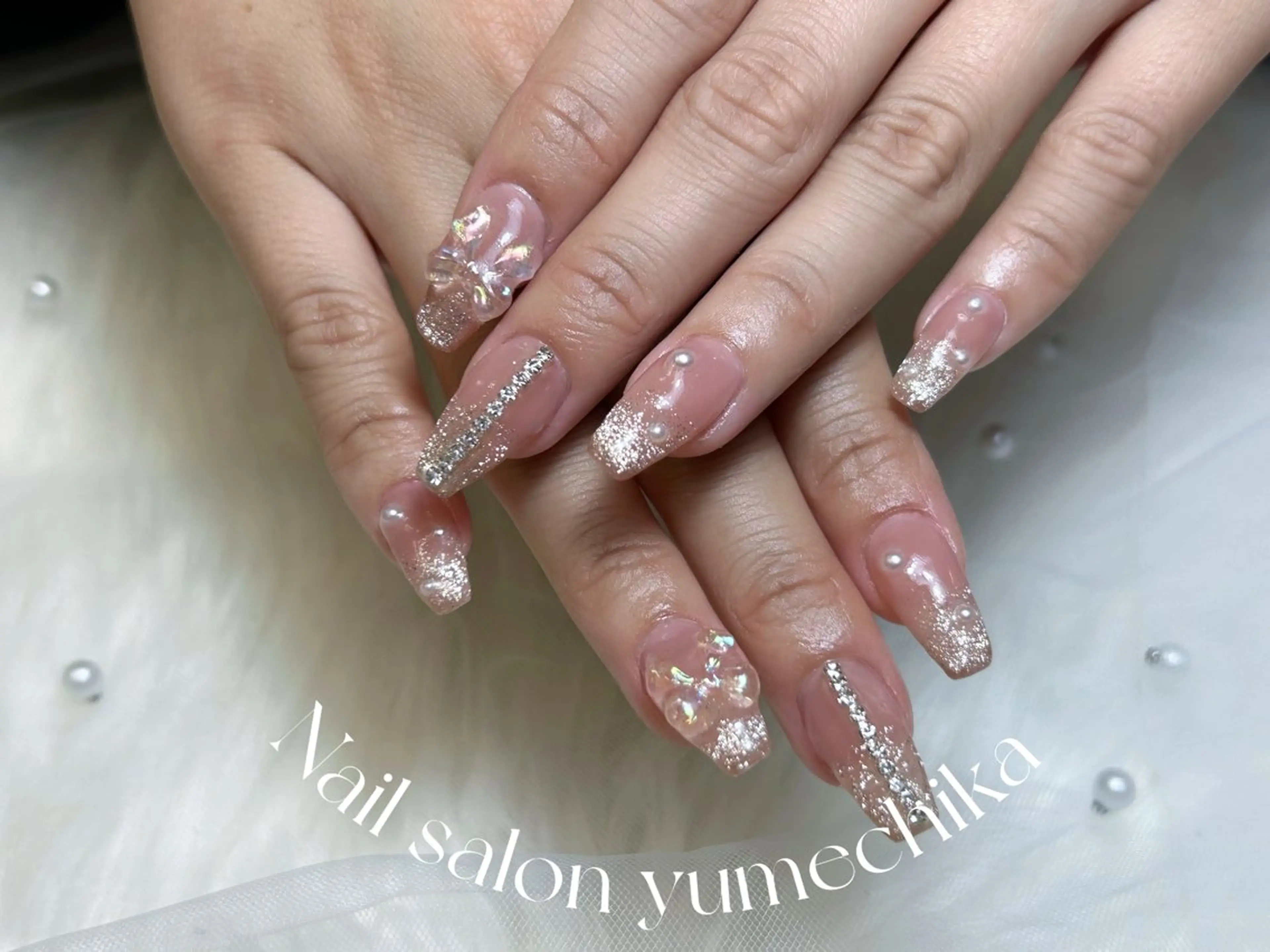 ネイル ワンホンネイル ハンドネイル フットネイル Nail salon Yumechika所属・Nail salon Yumechikaのネイルデザイン