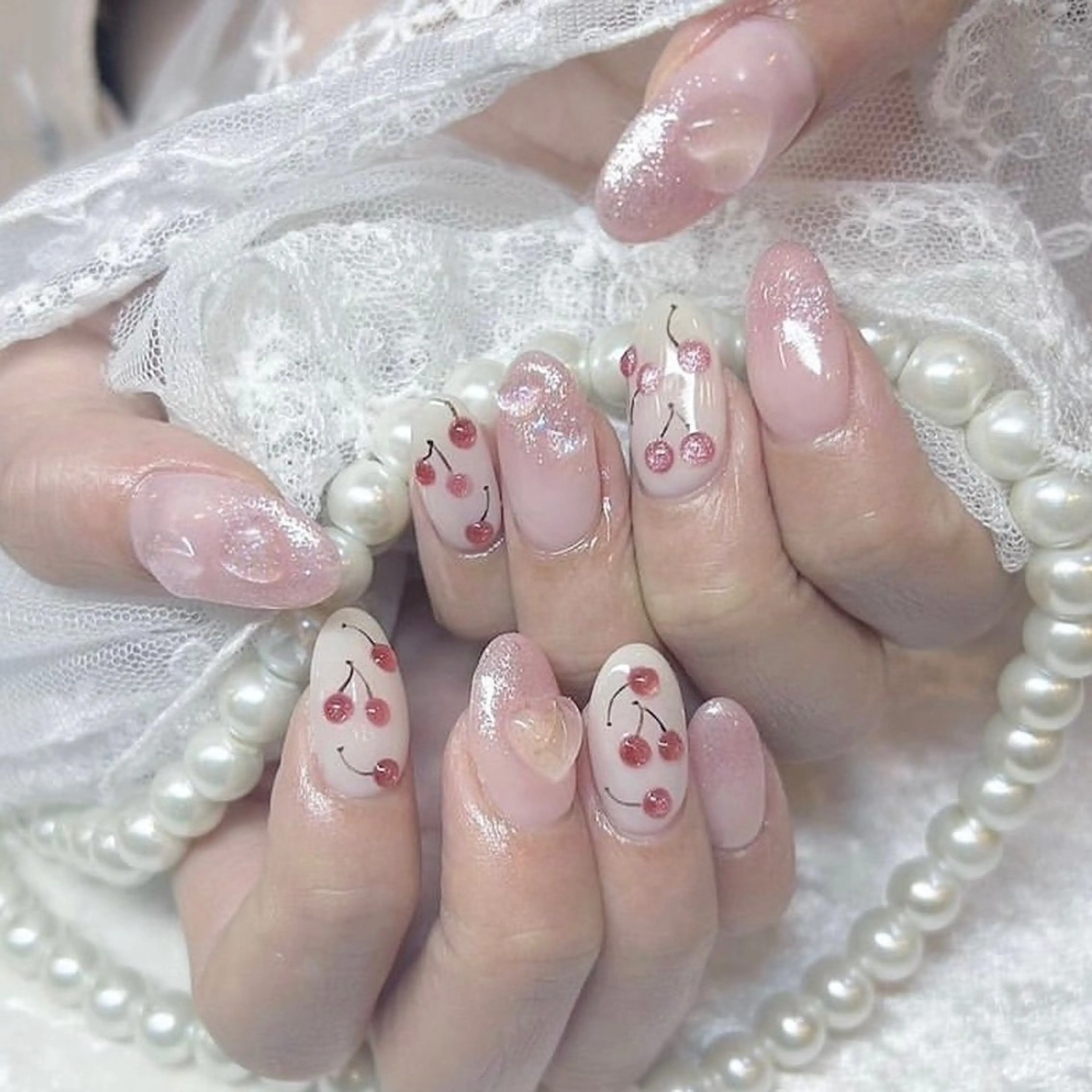 ネイル アートネイル 長さ出し フットネイル 韓国ネイル マグネットネイル ハンドネイル Kanako 💫のネイルデザイン