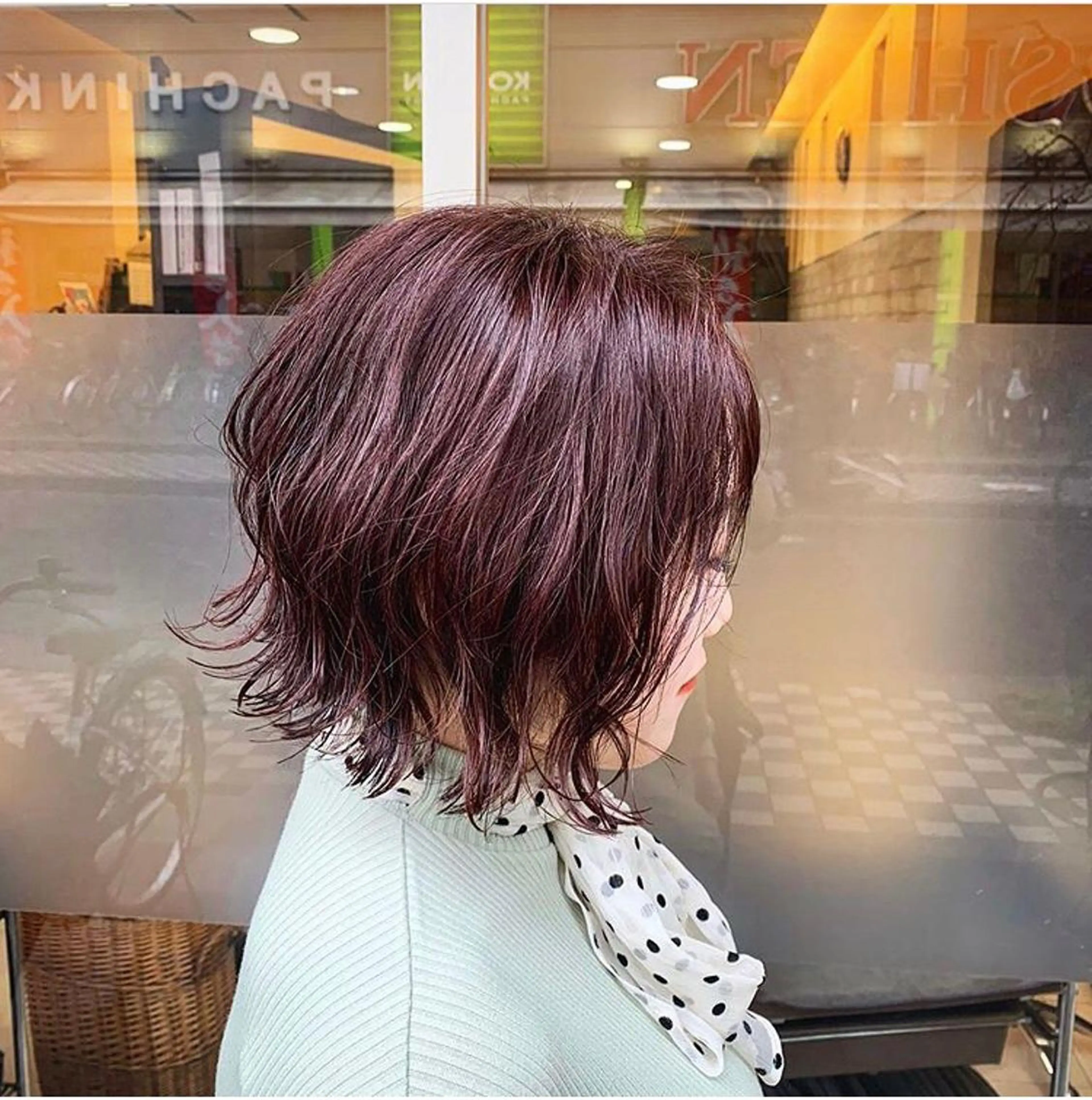 ミディアム ヘアカラー トリートメント 関 桃子のヘアスタイル