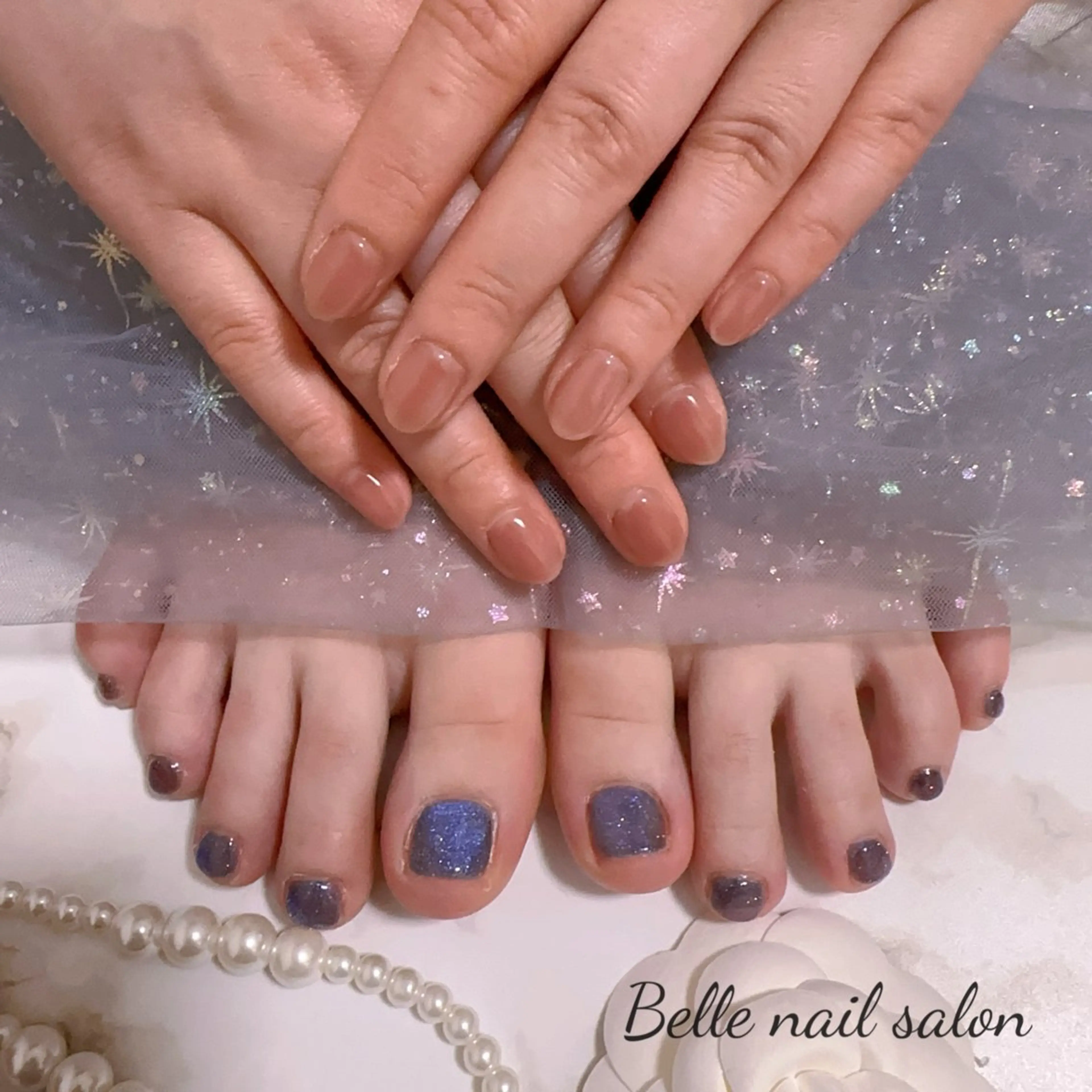 ネイル ワンカラーネイル スカルプネイル ワンホンネイル Belle nail salon 新小岩のネイルデザイン