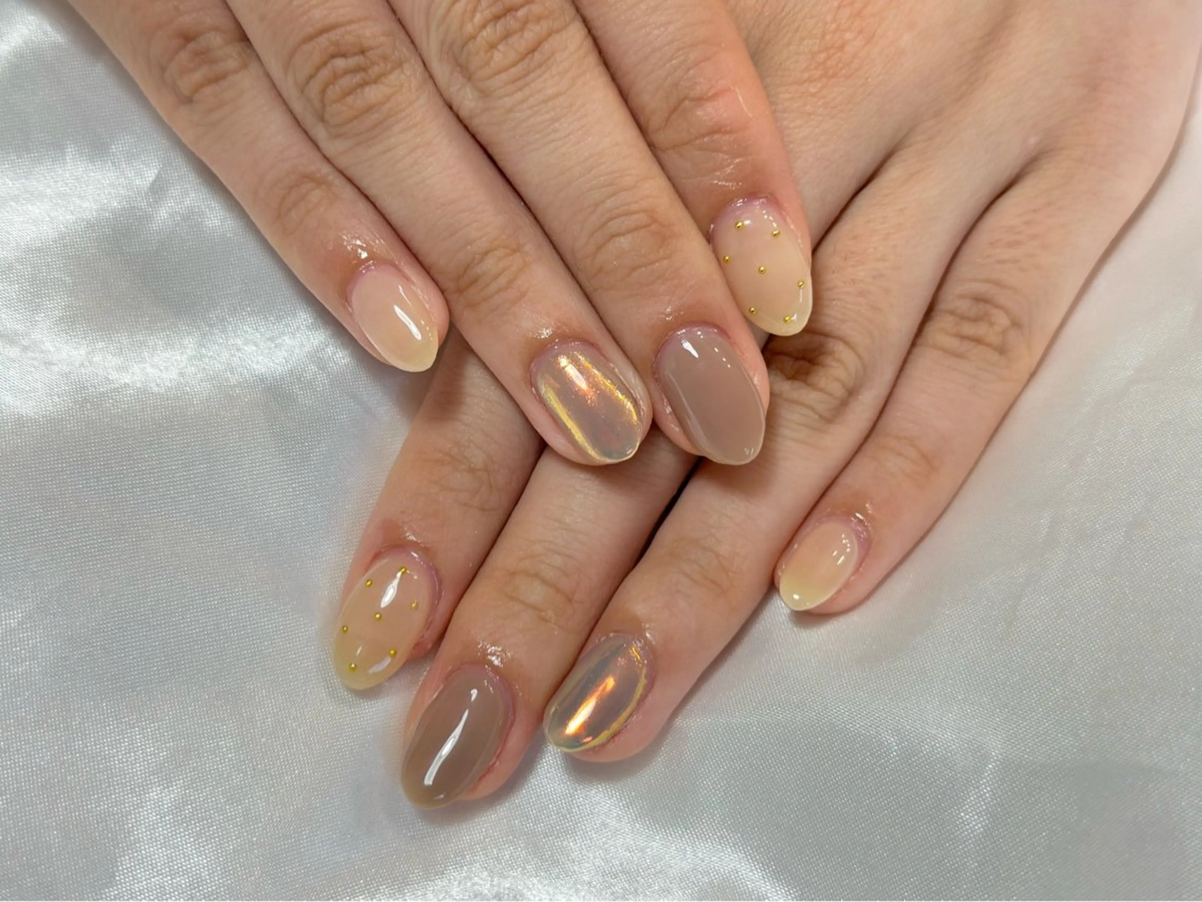 ネイル 【パラジェル・フィルイン】Nailsalon　Merci東中野所属・Merci shigaのネイルデザイン
