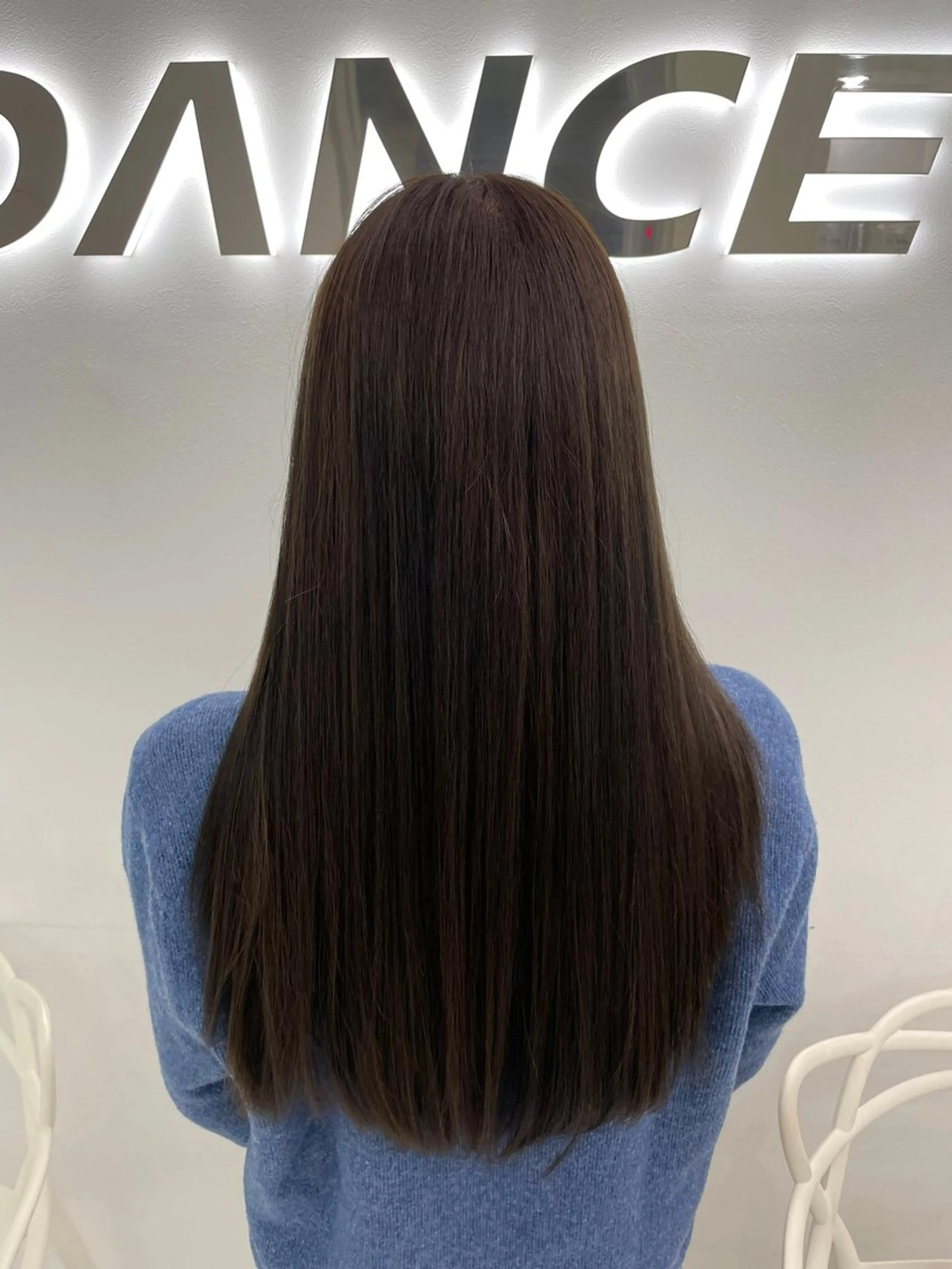 ロング カラー カット ヘアカラー トリートメント 中韓レイヤー/ ブラウン🤎はやとのヘアスタイル