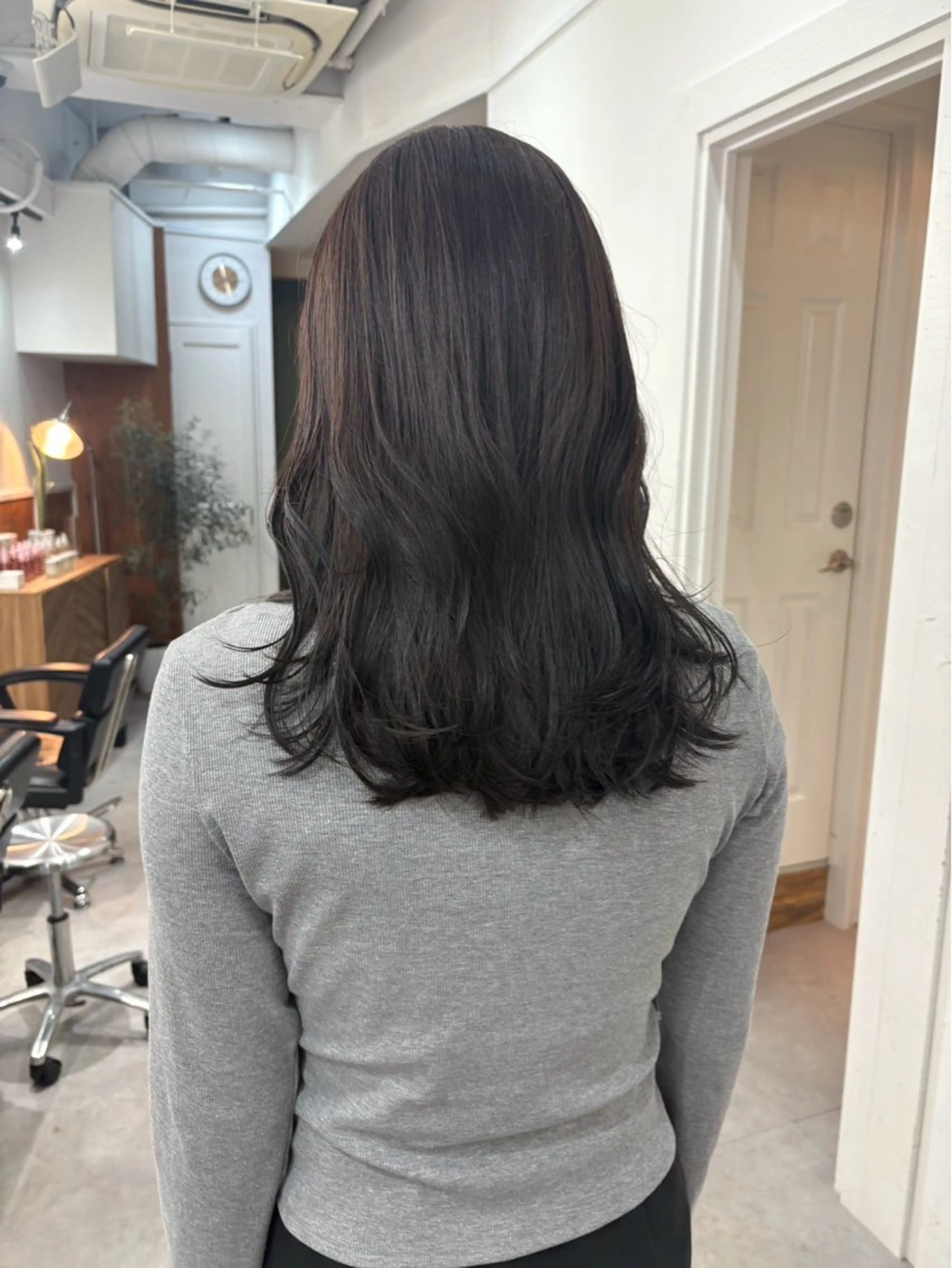 ロング カラー レイヤーボブ/ 艶カラー/サナ🌼のヘアスタイル