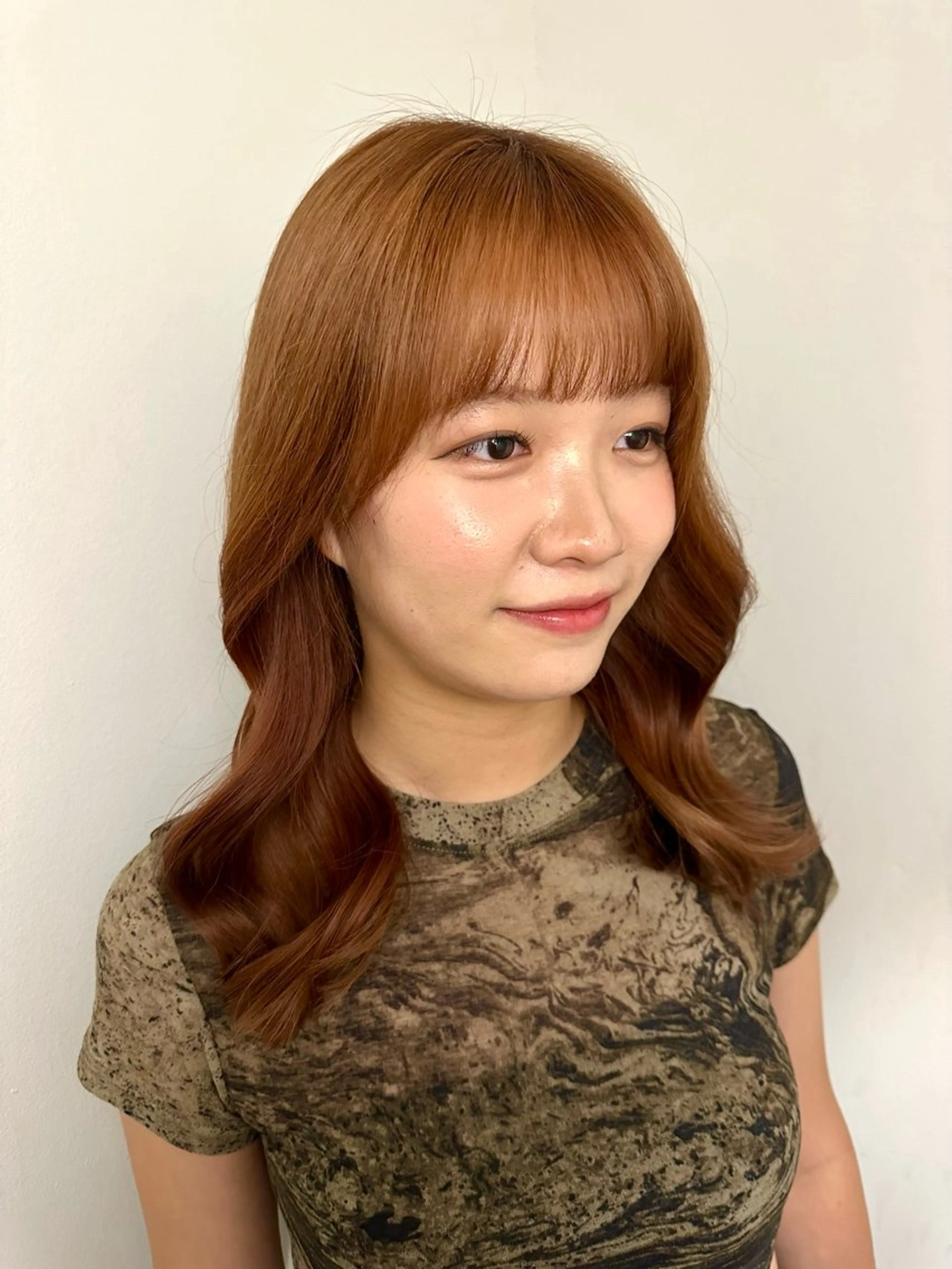 ミディアム Hana ハイトーン🕯🩰のヘアスタイル