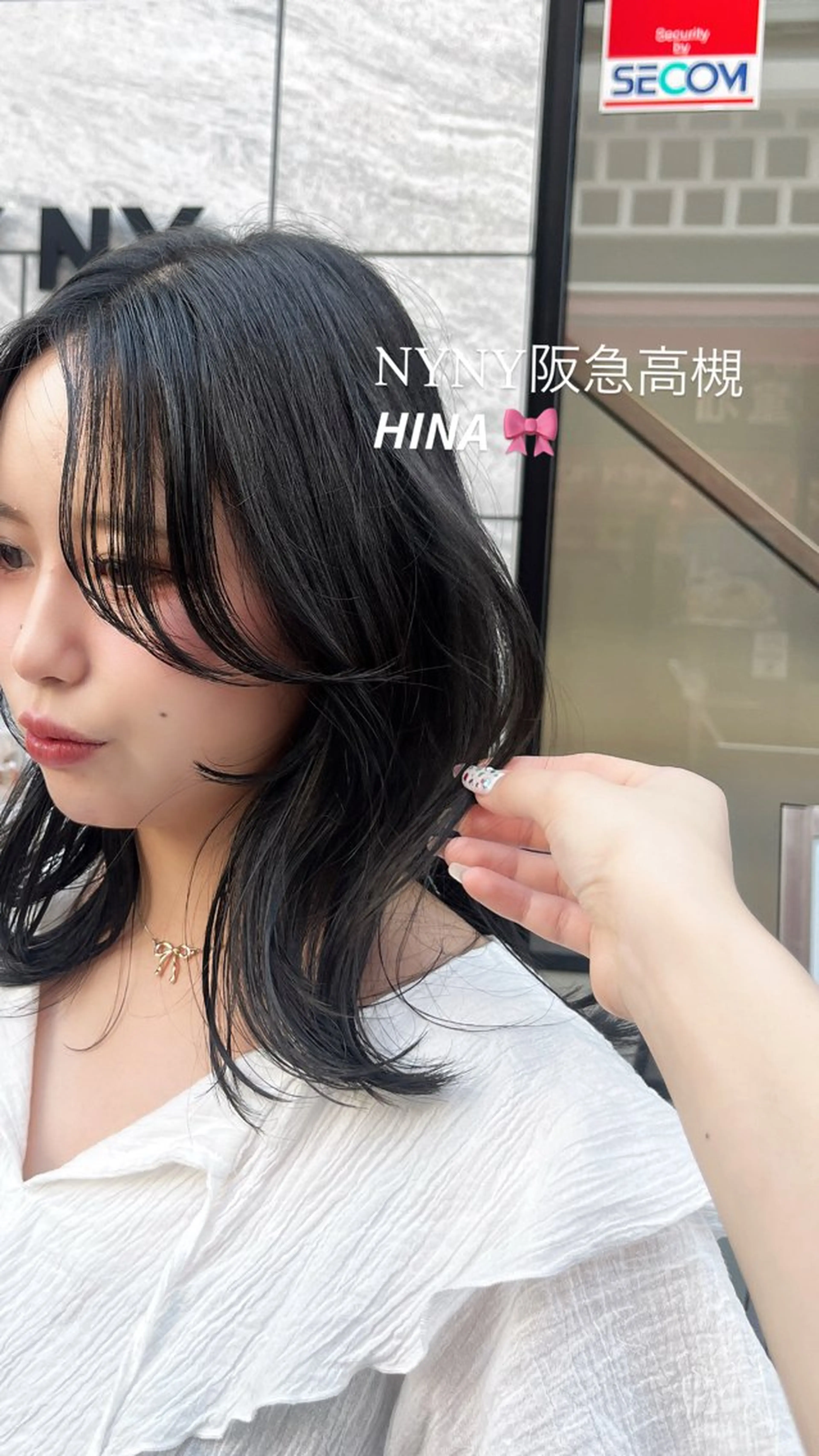 ロング カラー 韓国ヘア🇰🇷/ニ ュアンスパーマ/ヒナのヘアスタイル