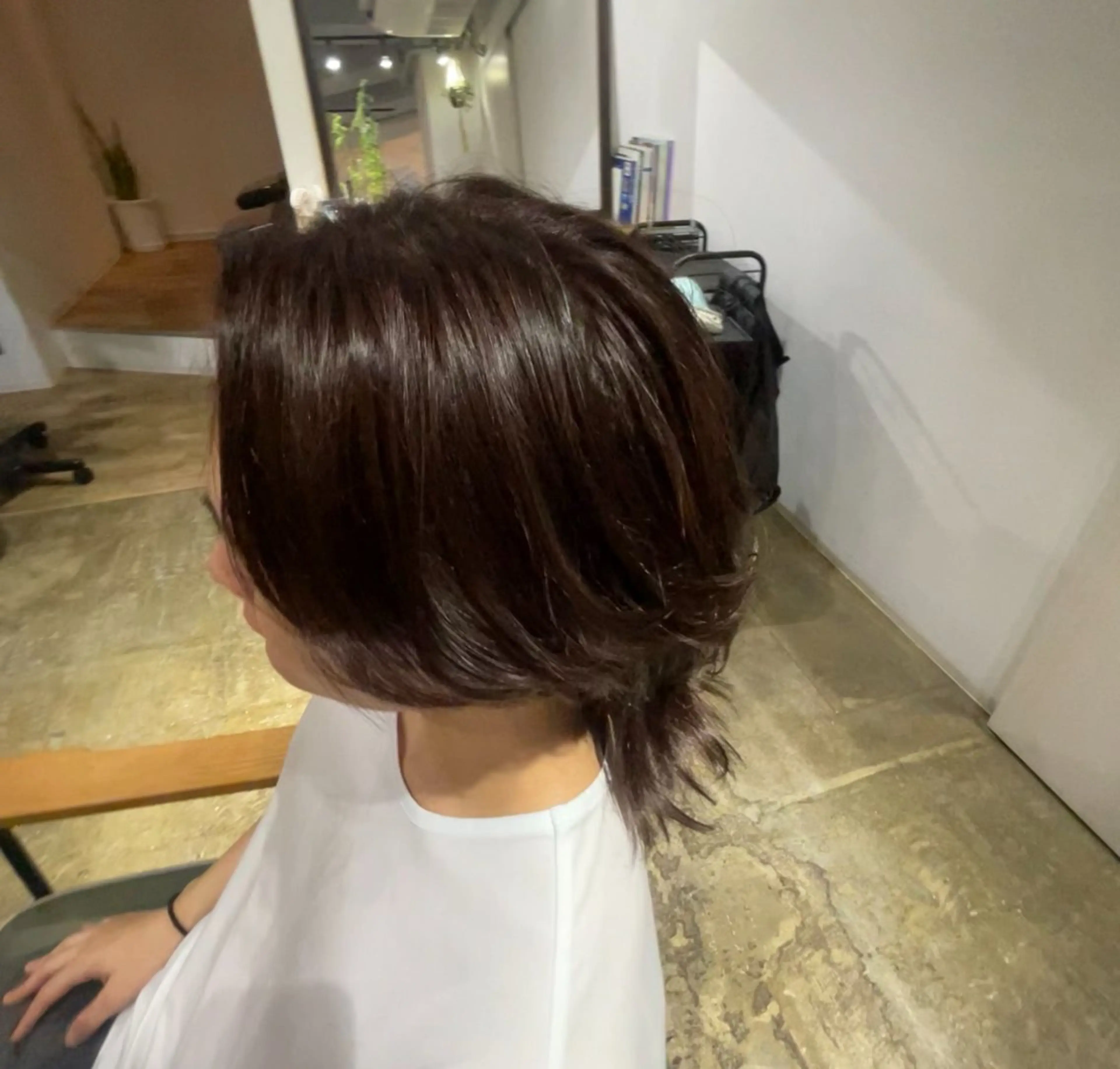 カラー ブリーチ ブリーチなしカラー レッドカラー 【高田馬場】 小岩太陽☀️のヘアスタイル