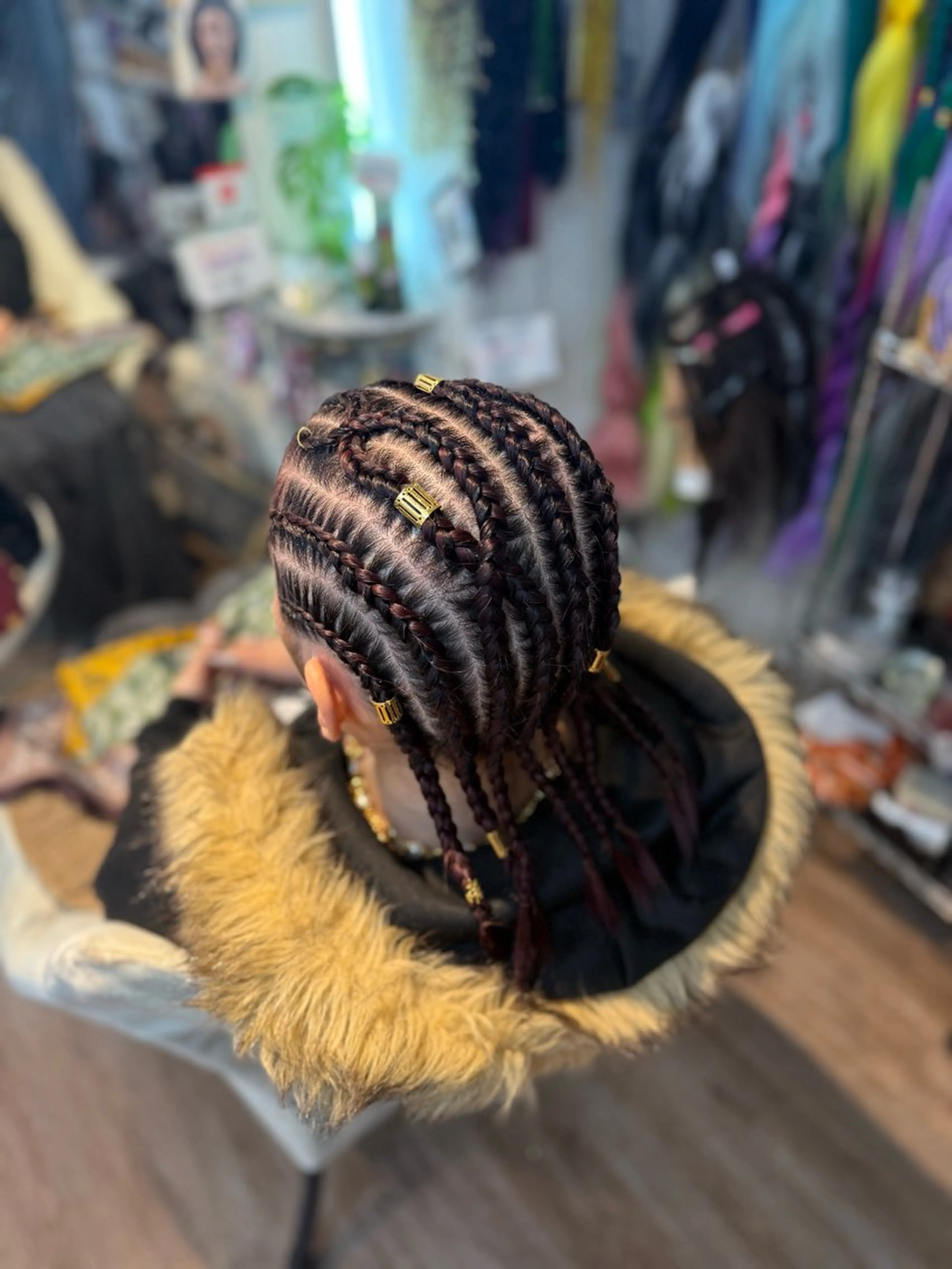 ミディアム ヘアアレンジ ヘアセット scamp所属・scamp⭐️ さくらのヘアスタイル