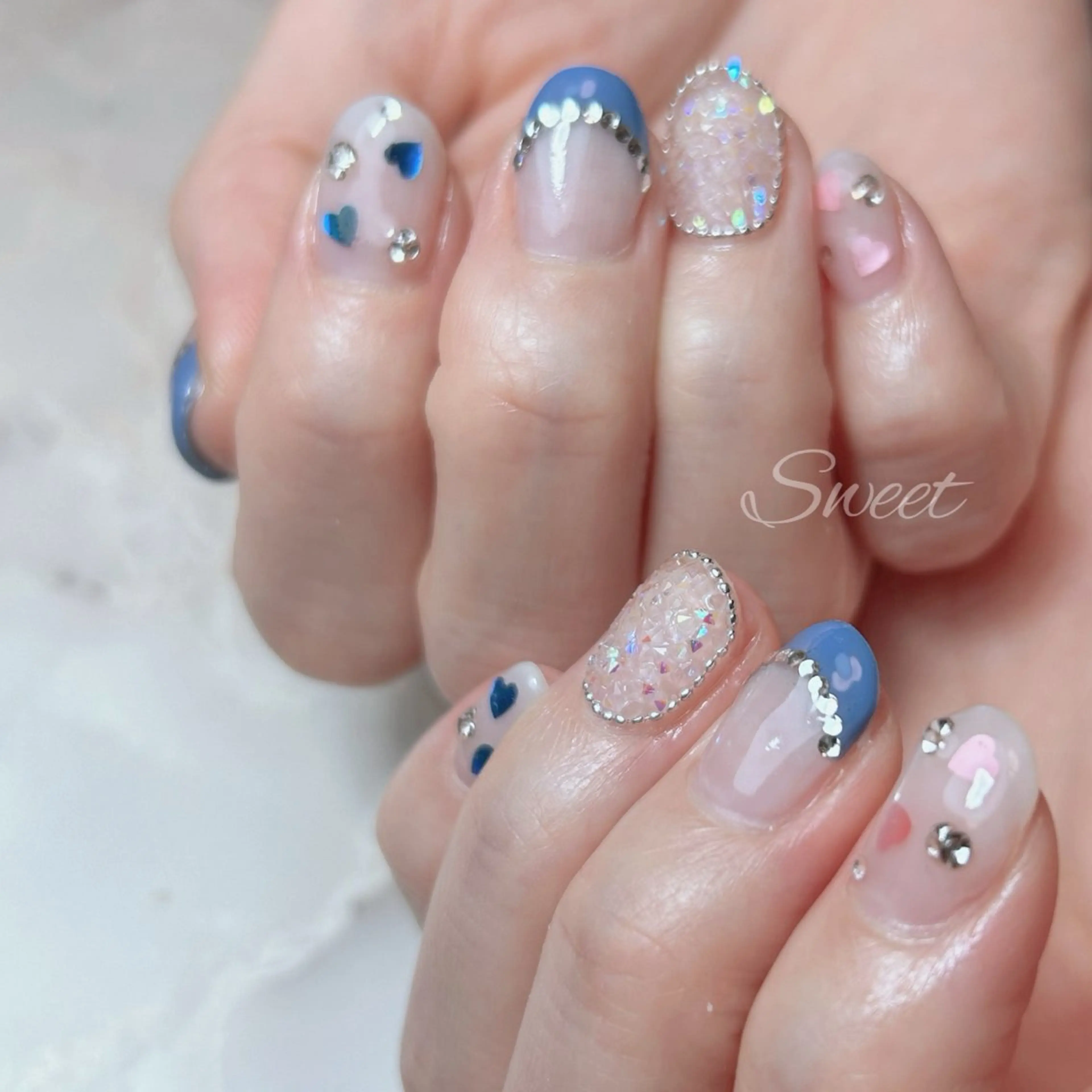 ネイル ハンドネイル sweet 仲野陽子のネイルデザイン