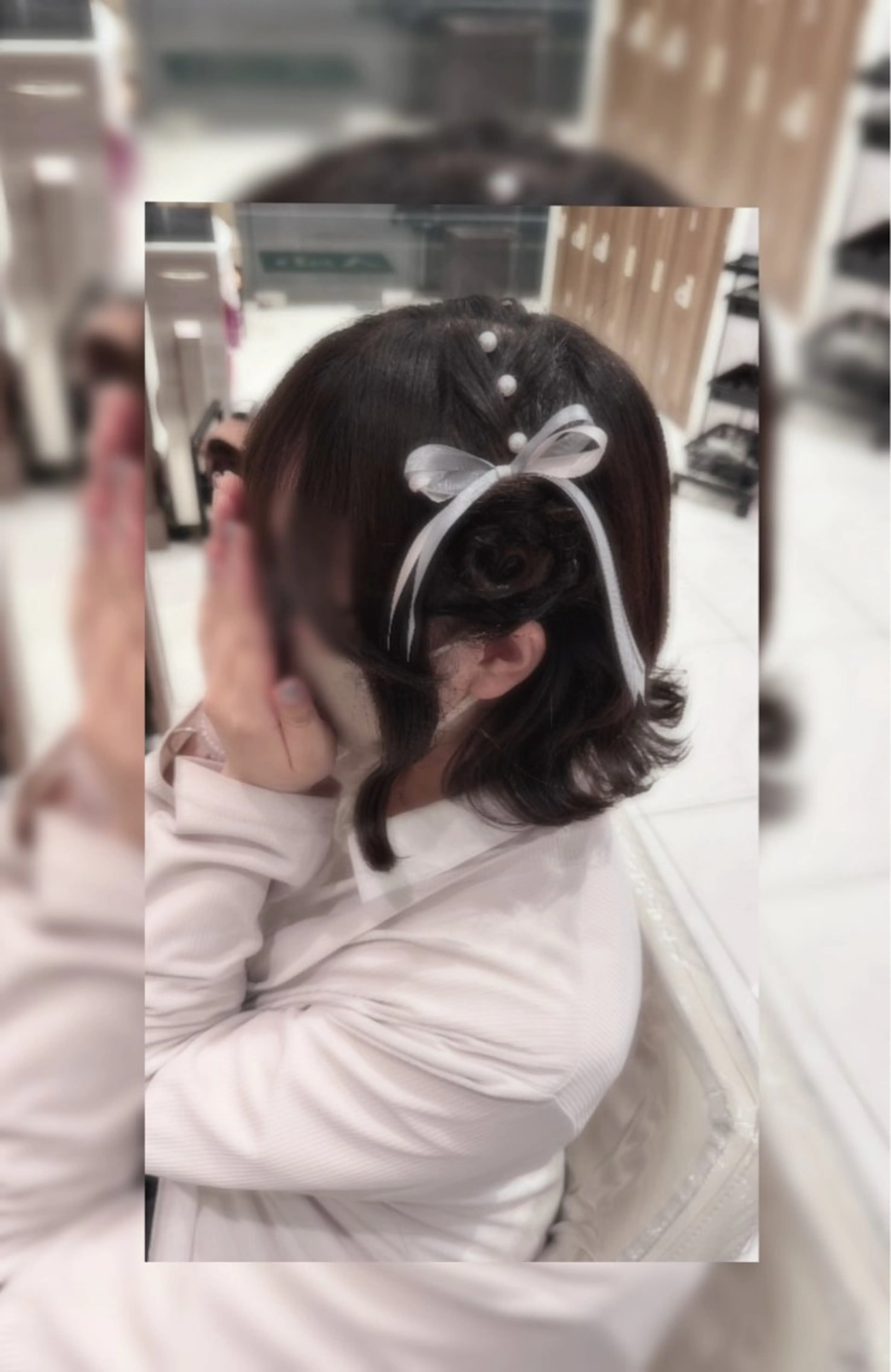 ヘアアレンジ 🫧ヘアアレンジ🎀 ウガジン💞🪄のヘアスタイル